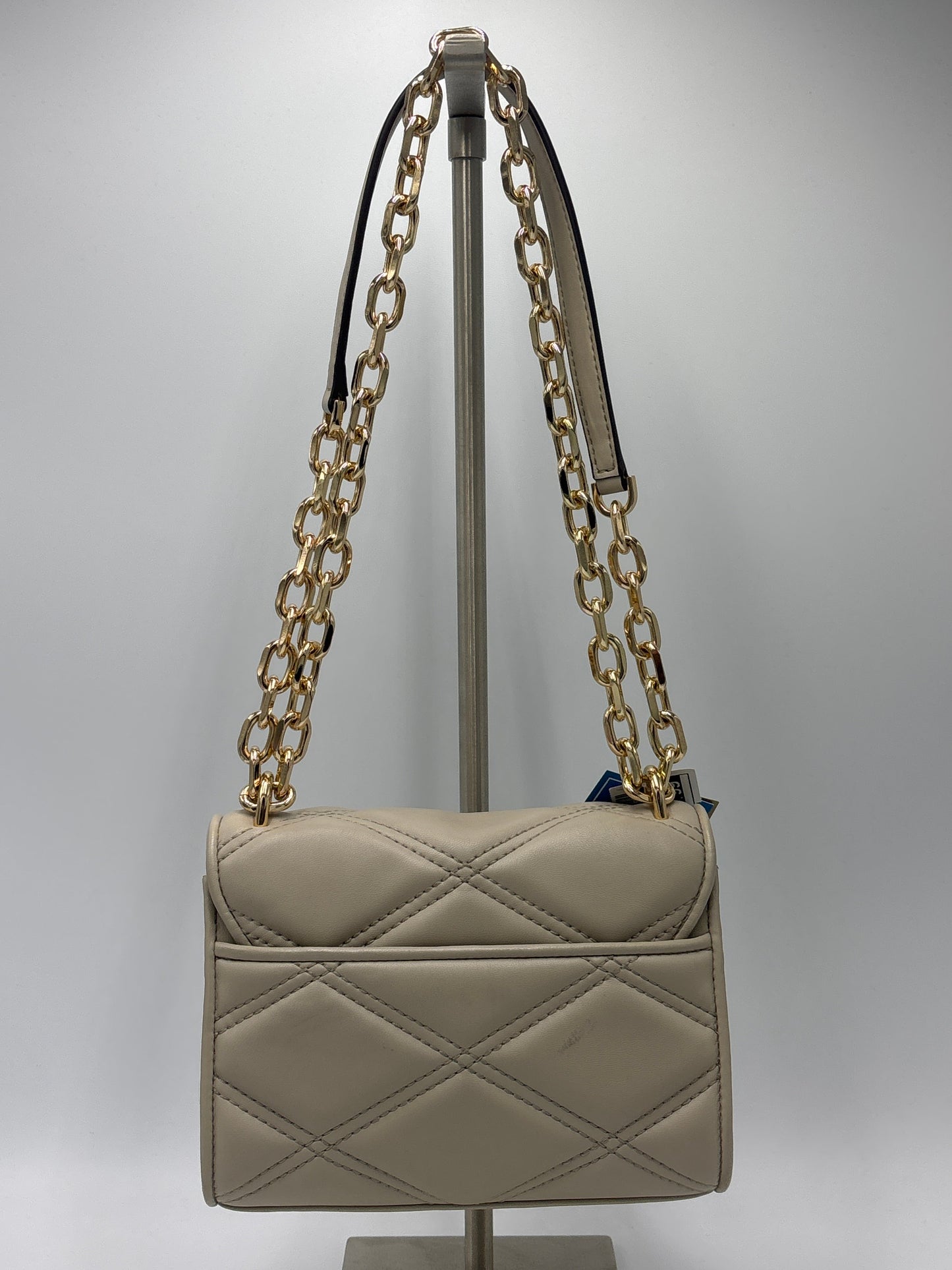 Quilted Leather Crossbody Designer By Michael Kors