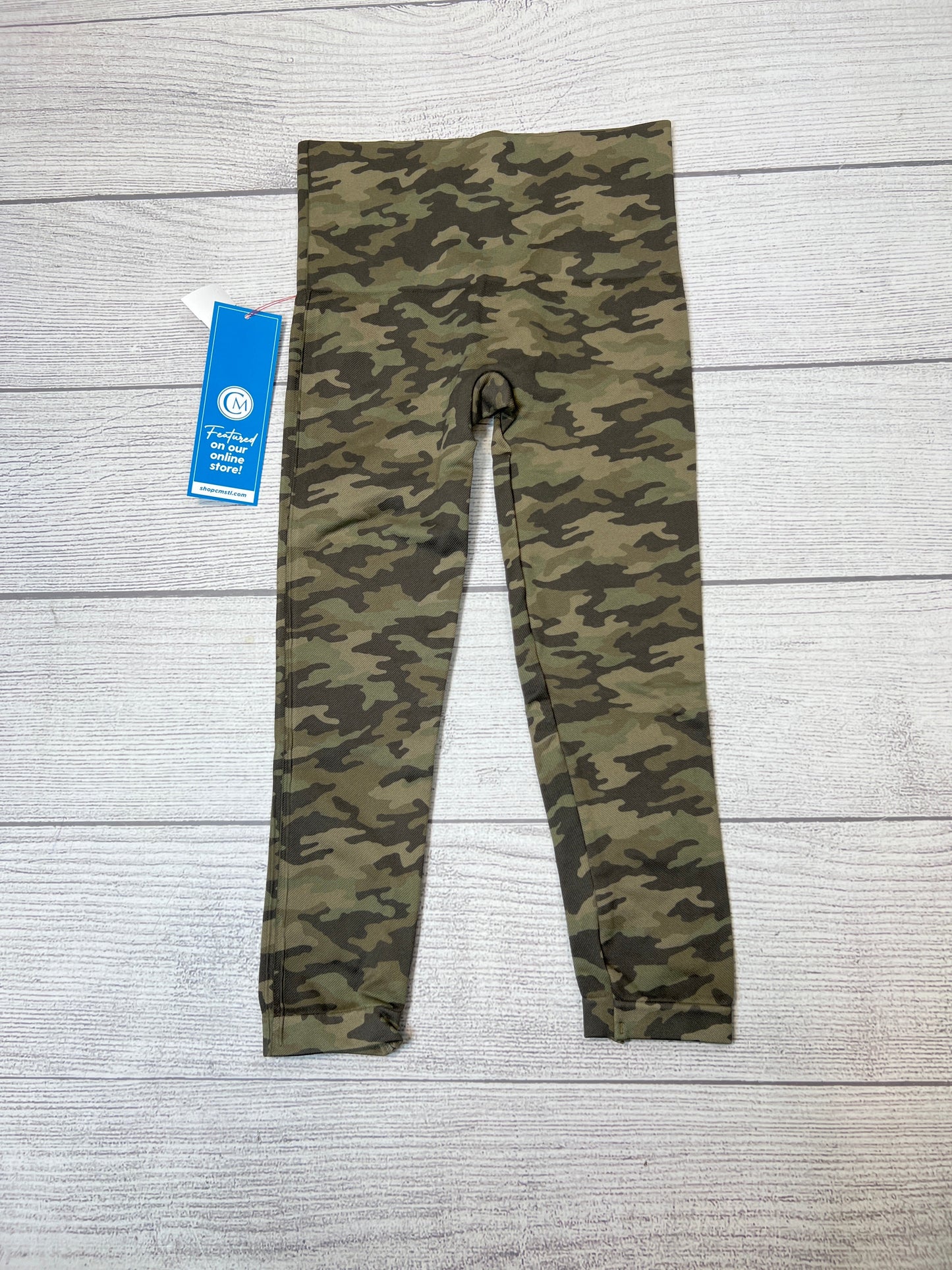 Pants Leggings By Spanx In Camouflage Print, Size: M