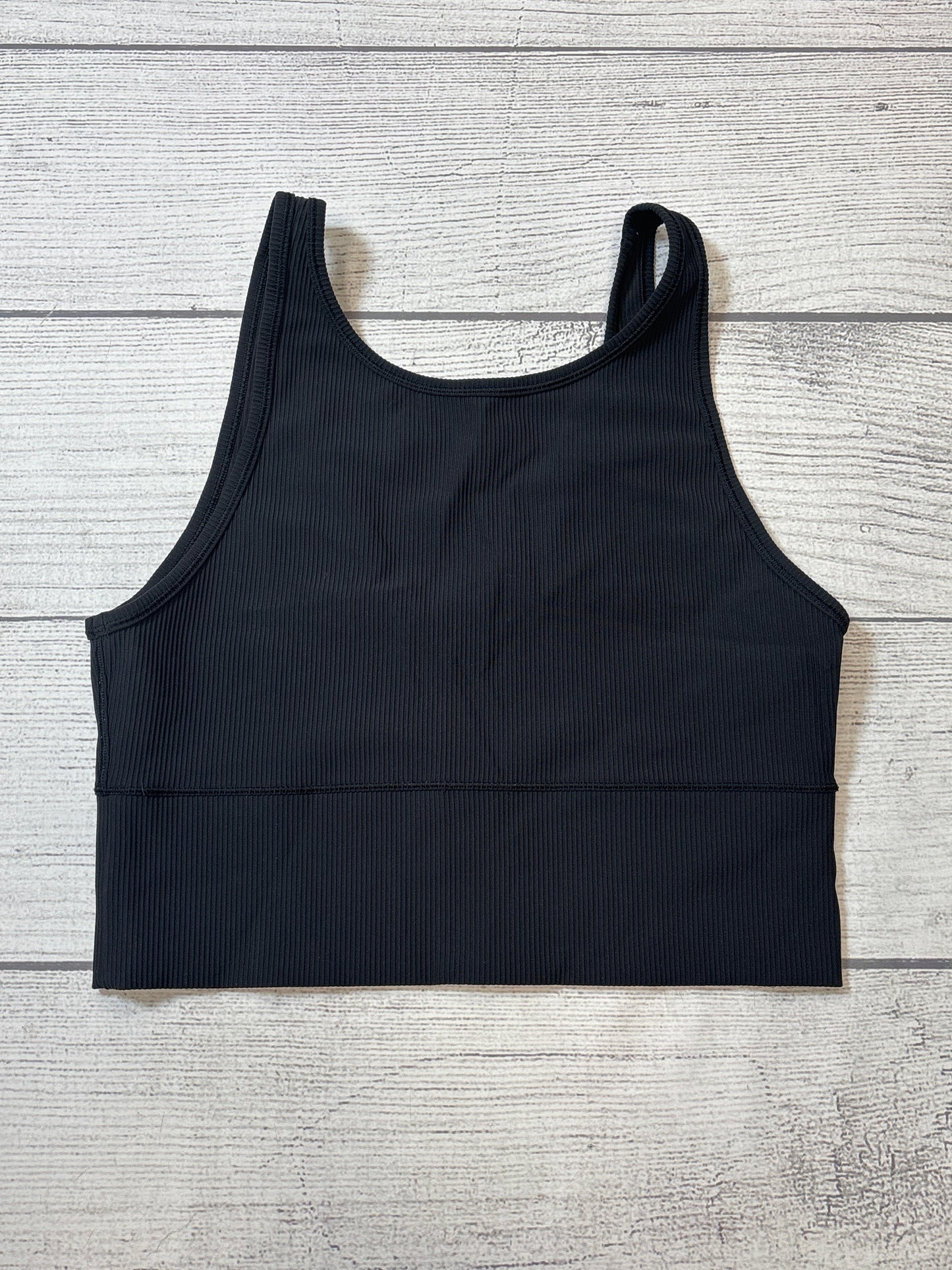 Athletic Tank Top By Lululemon In Black, Size: L