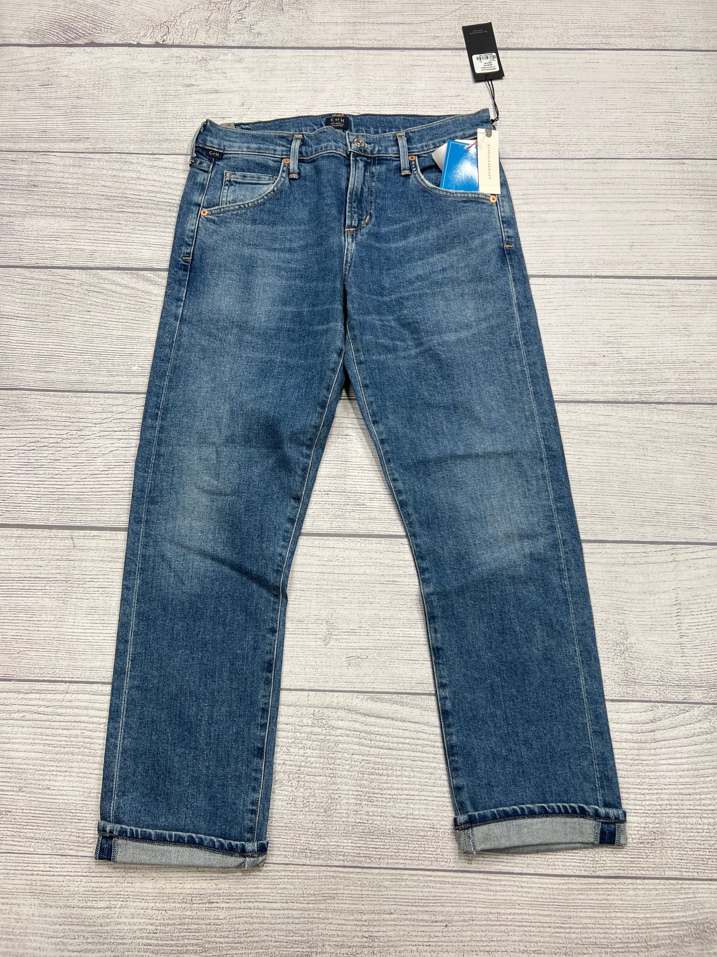 New! Jeans Boyfriend By Citizens Of Humanity In Blue Denim, Size: 2