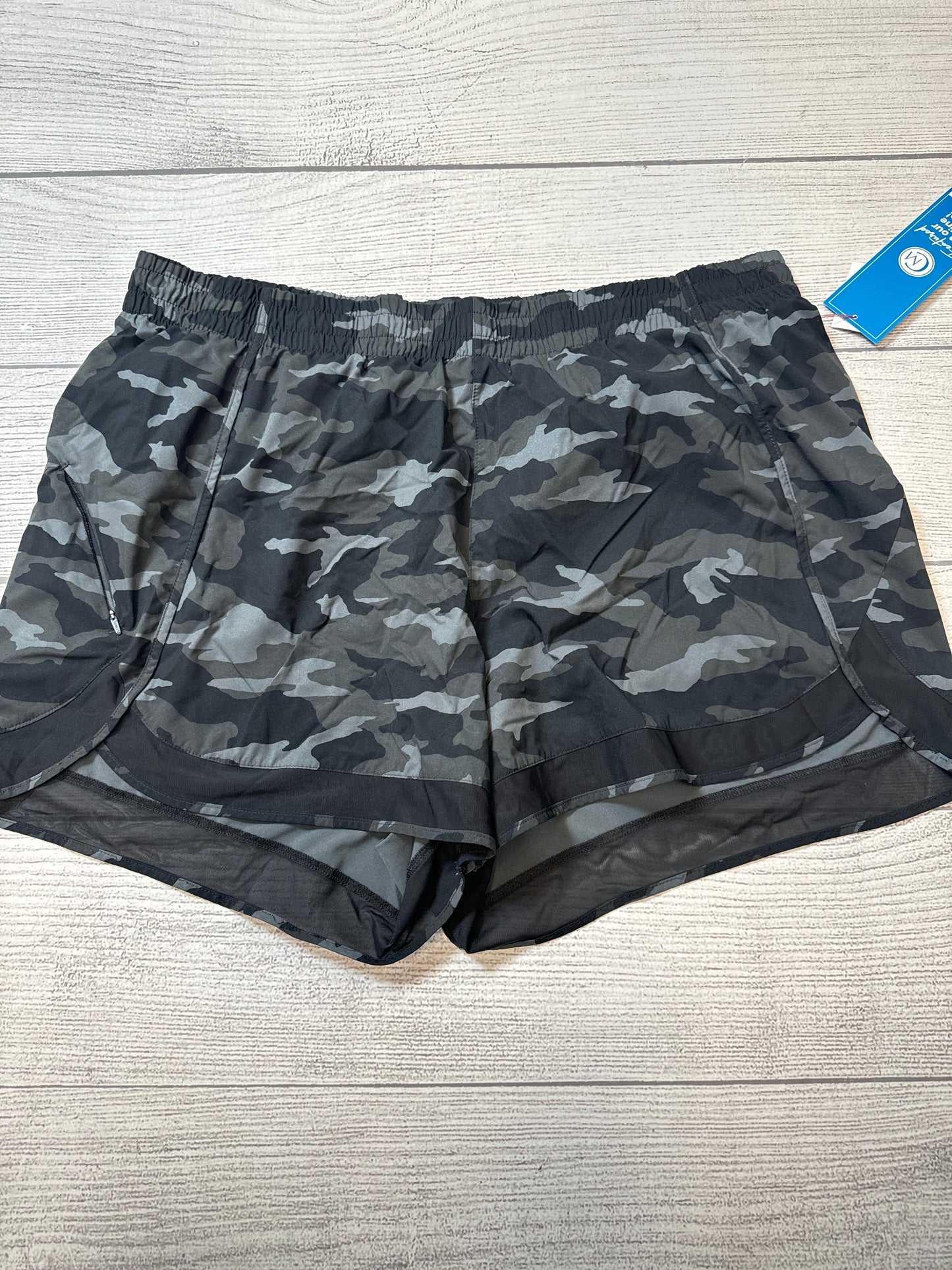 Athletic Shorts By Athleta In Camouflage Print, Size: 2x