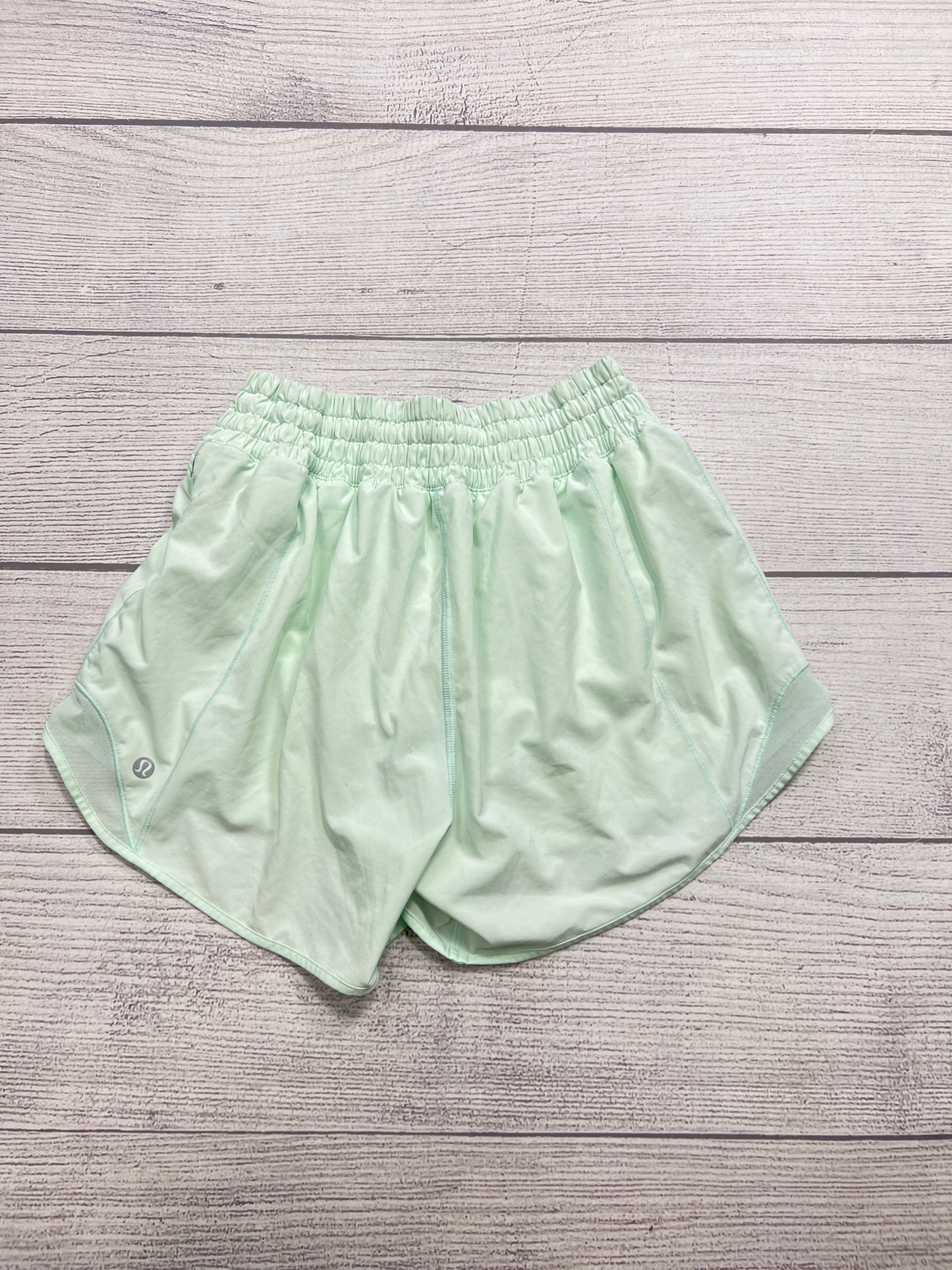 Athletic Shorts By Lululemon In Green, Size: 6