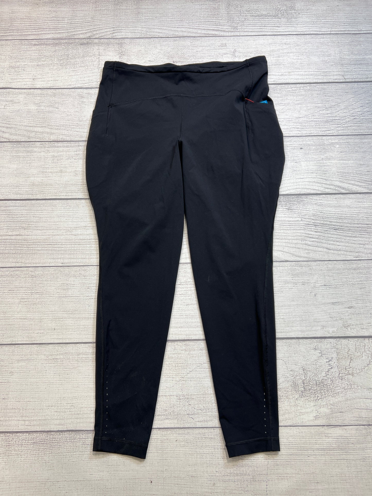 Athletic Leggings By Lululemon In Black, Size: 16