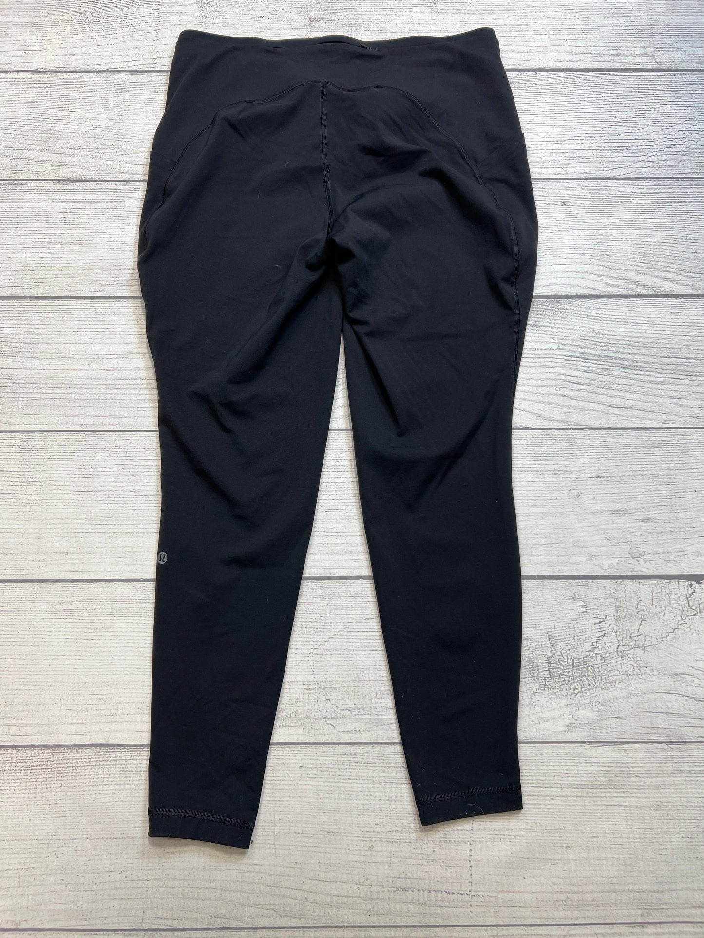 Athletic Leggings By Lululemon In Black, Size: 16