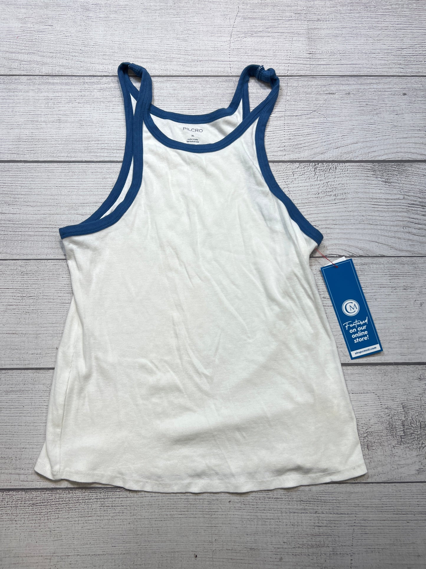 Top Sleeveless By Pilcro In White, Size: Xl