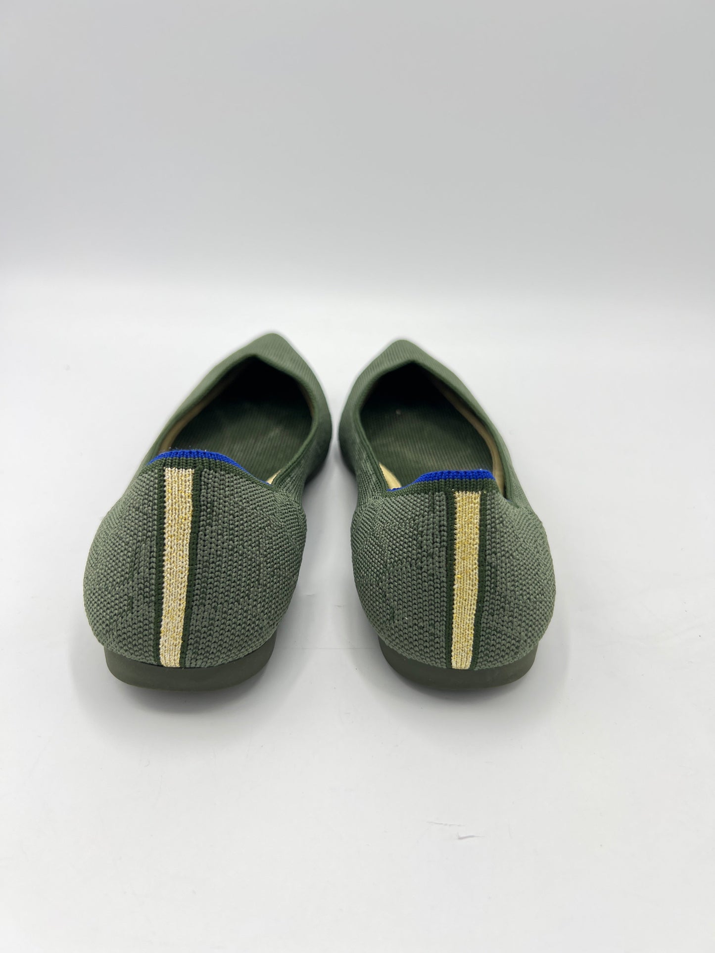 Shoes Flats By Rothys In Green, Size: 8