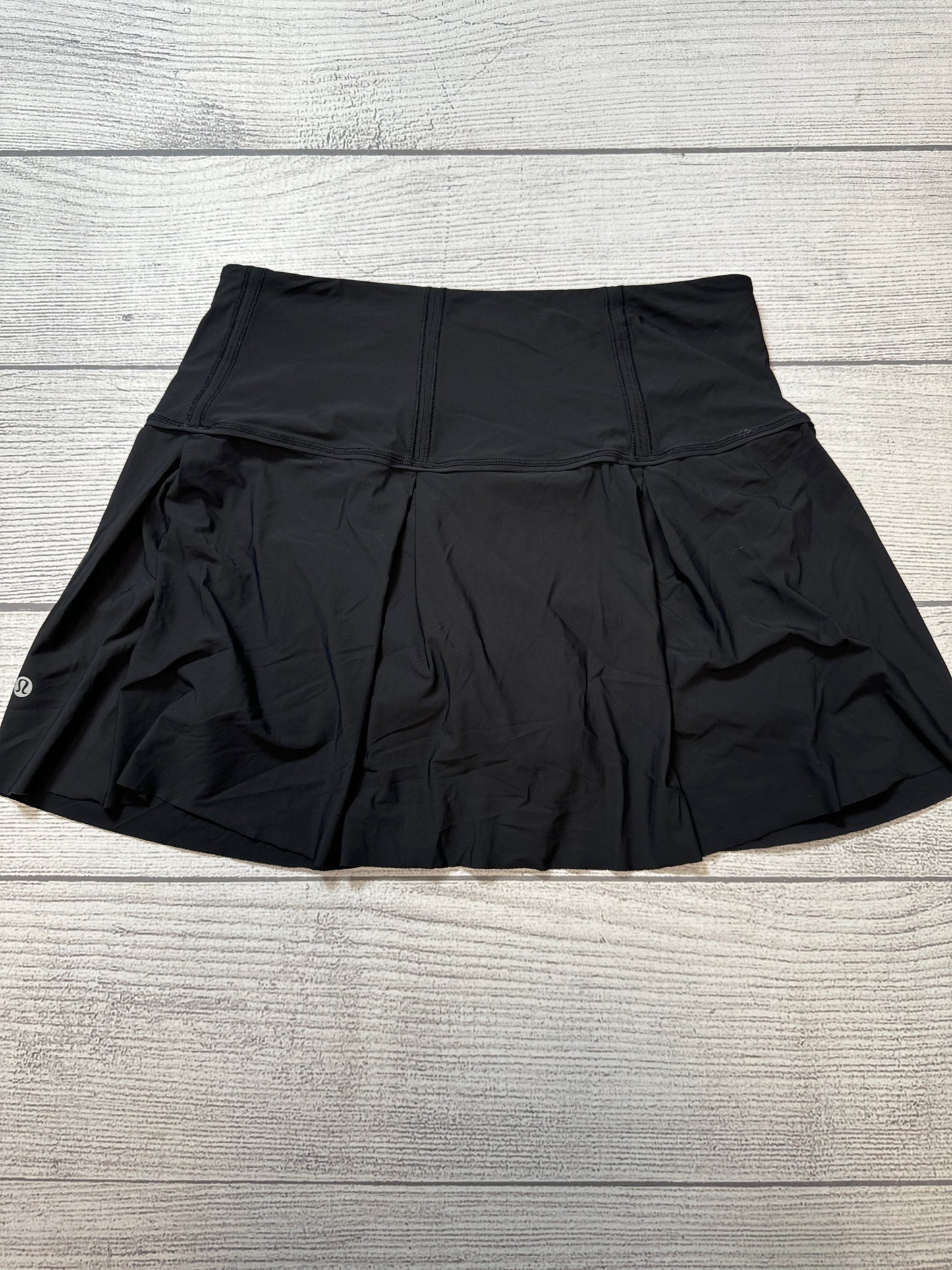 Athletic Skort By Lululemon In Black, Size: 6