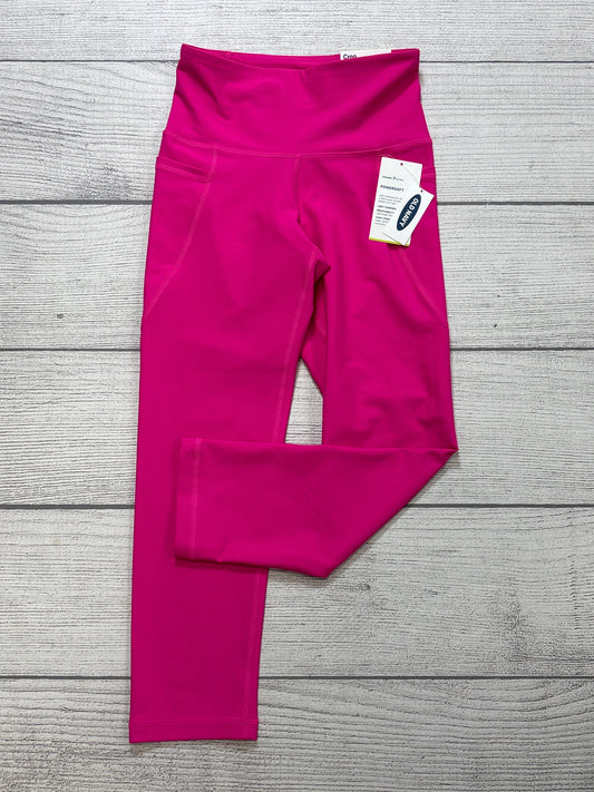 Athletic Leggings By Old Navy In Pink, Size: Xs