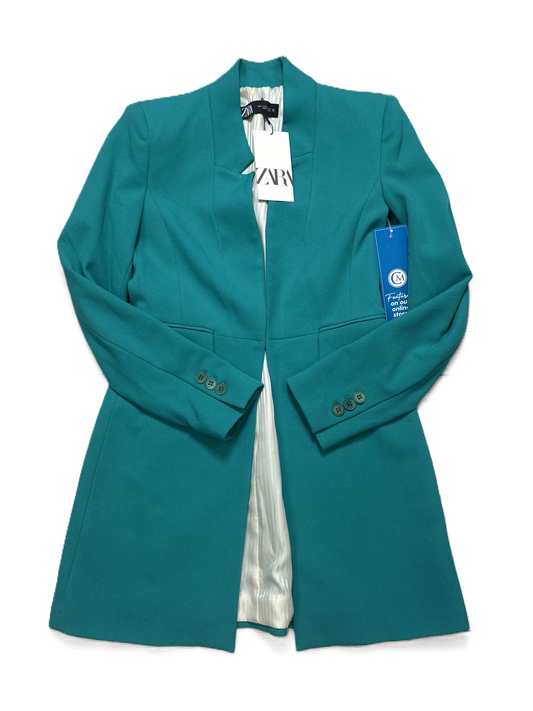 Blazer By Zara In Teal, Size: Xs