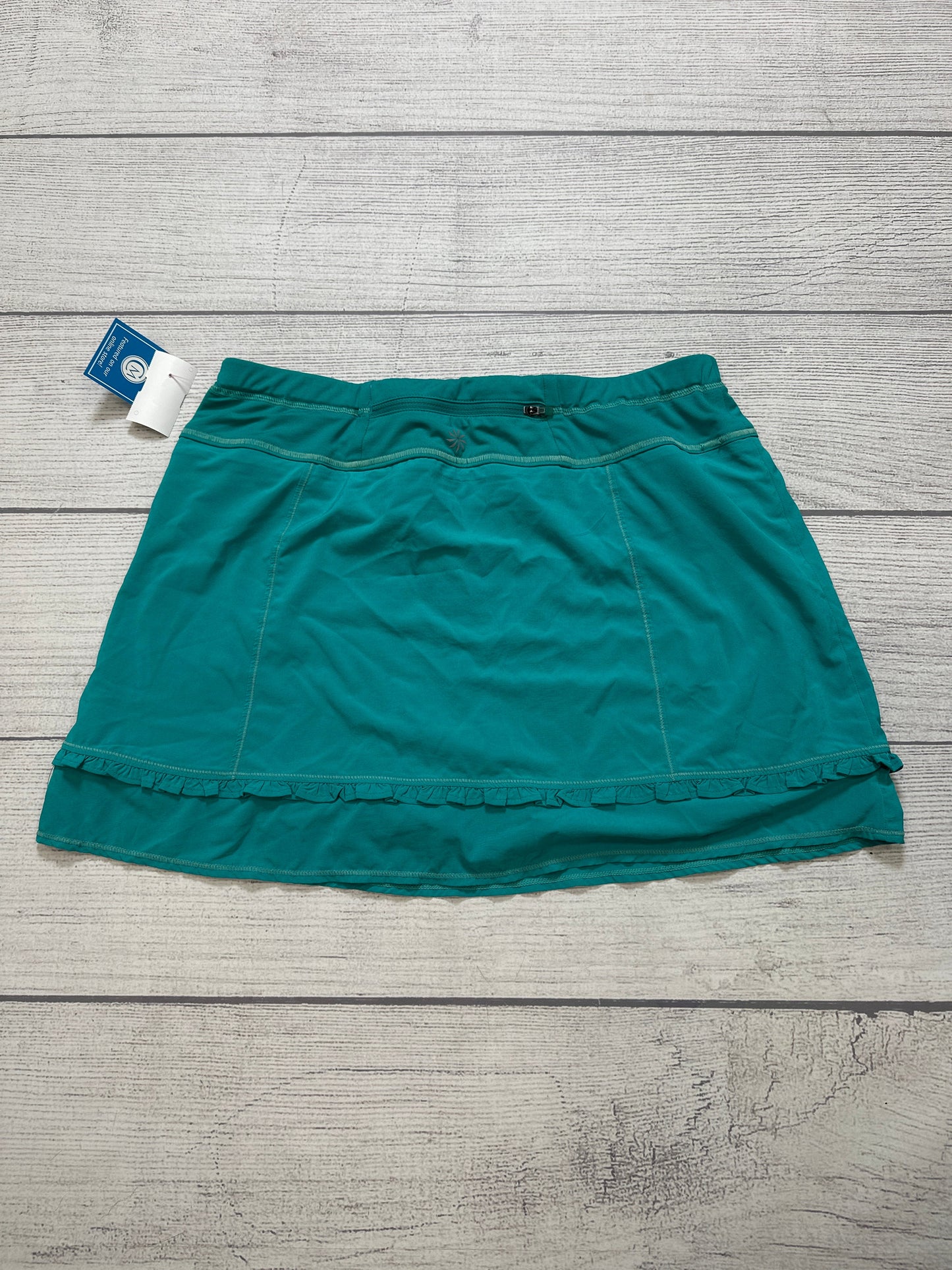 Athletic Skort By Athleta In Green, Size: M