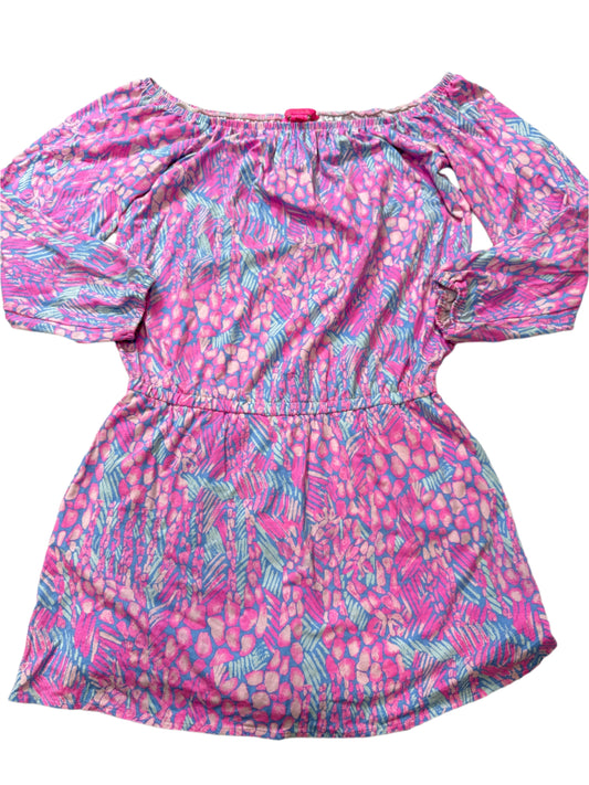 Romper Designer By Lilly Pulitzer In Pink, Size: S