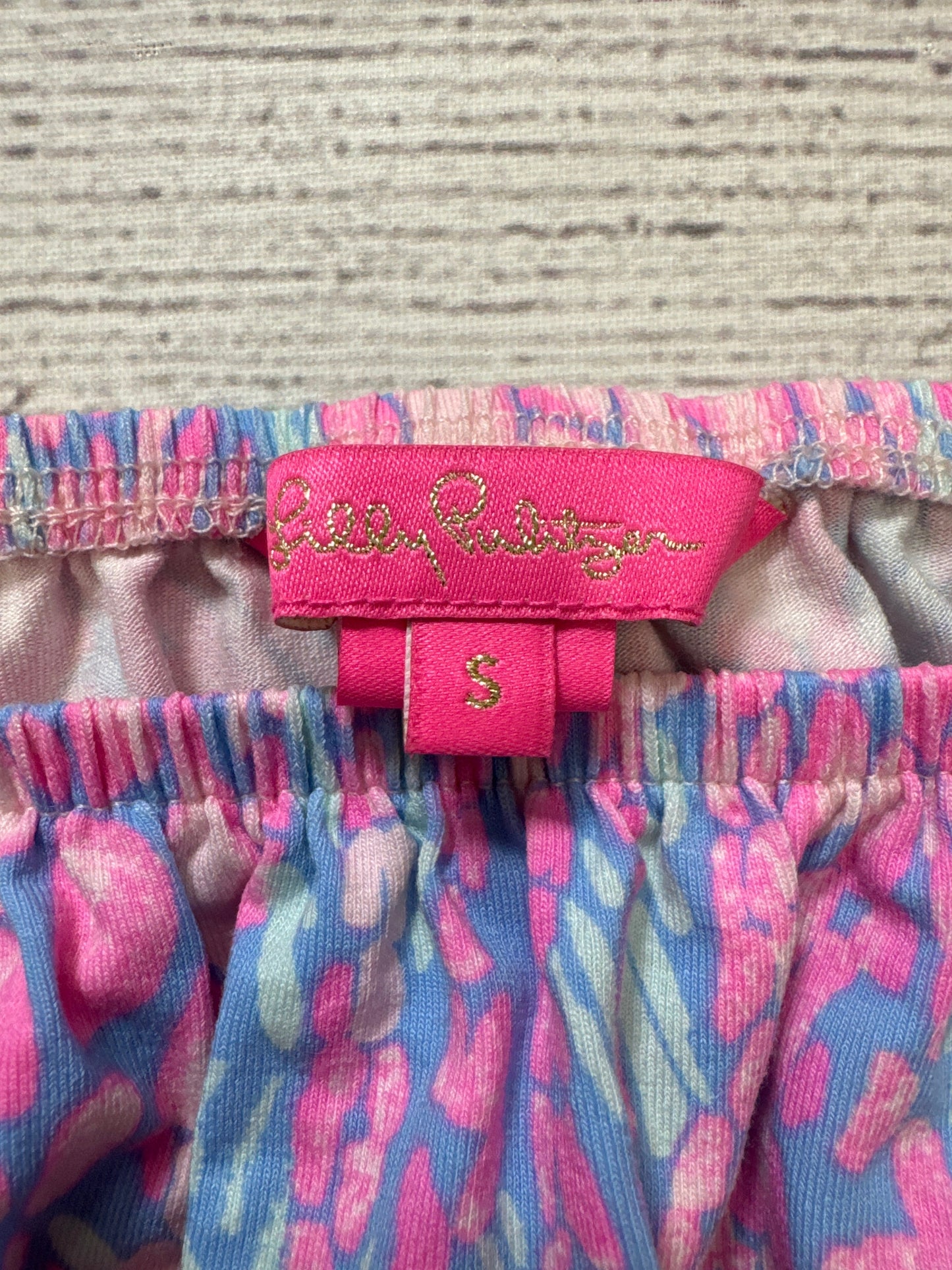 Romper Designer By Lilly Pulitzer In Pink, Size: S