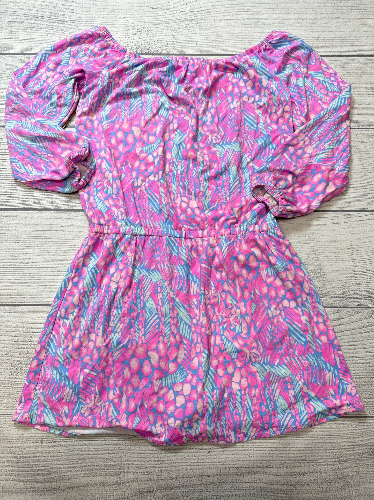 Romper Designer By Lilly Pulitzer In Pink, Size: S