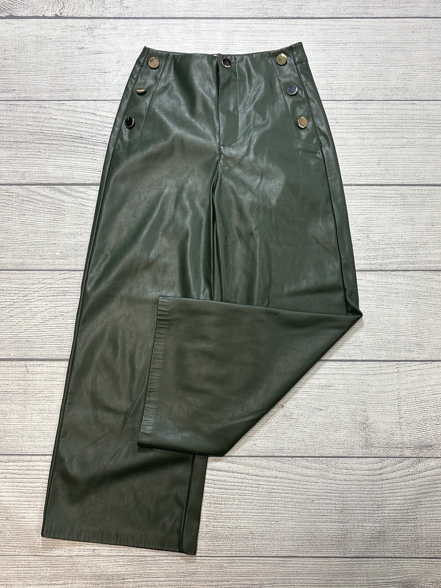 Pants Wide Leg By Mustard Seed In Green, Size: S