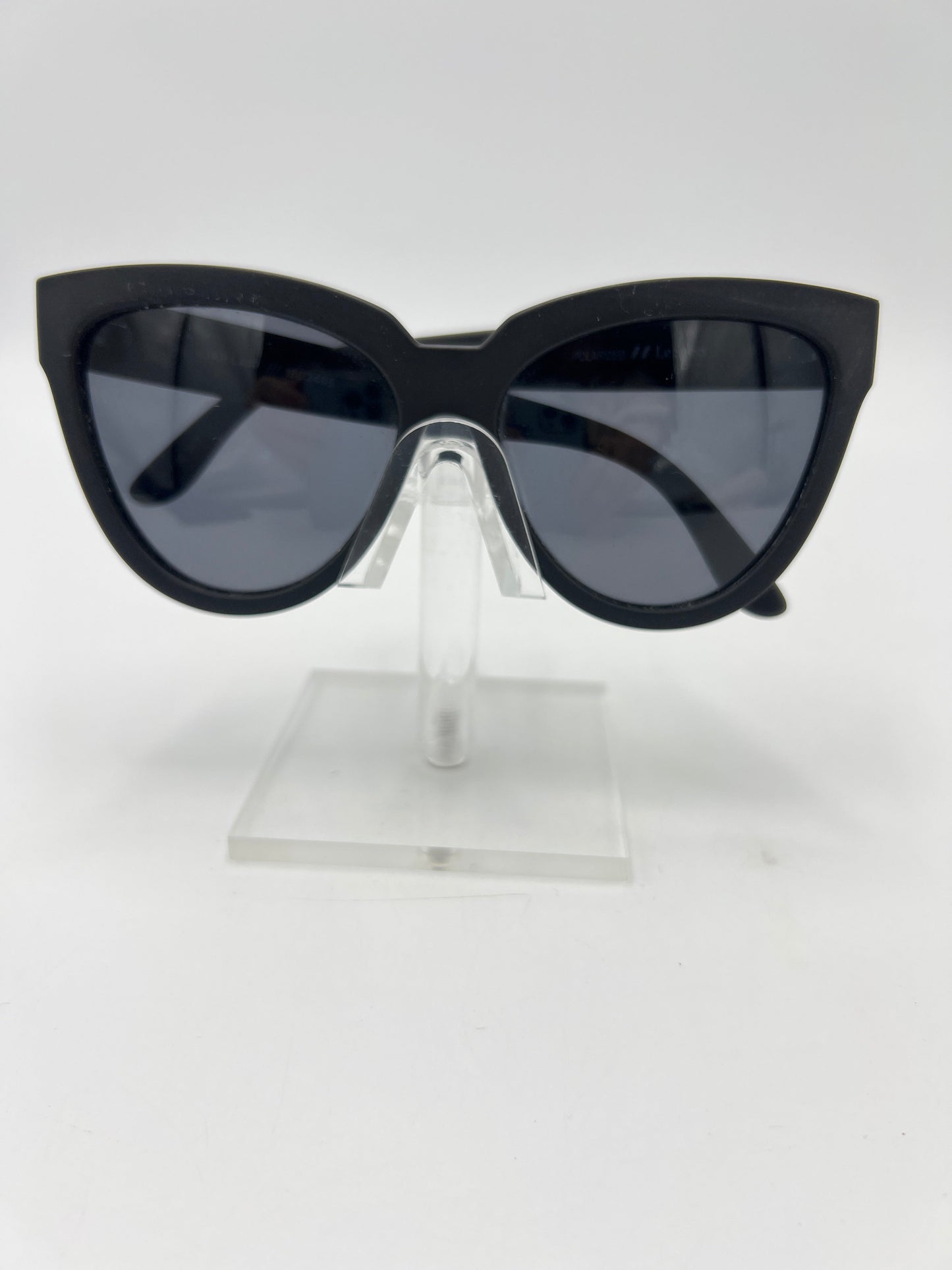 LeSpecs Lair Rubber Cat Eye Designer Sunglasses