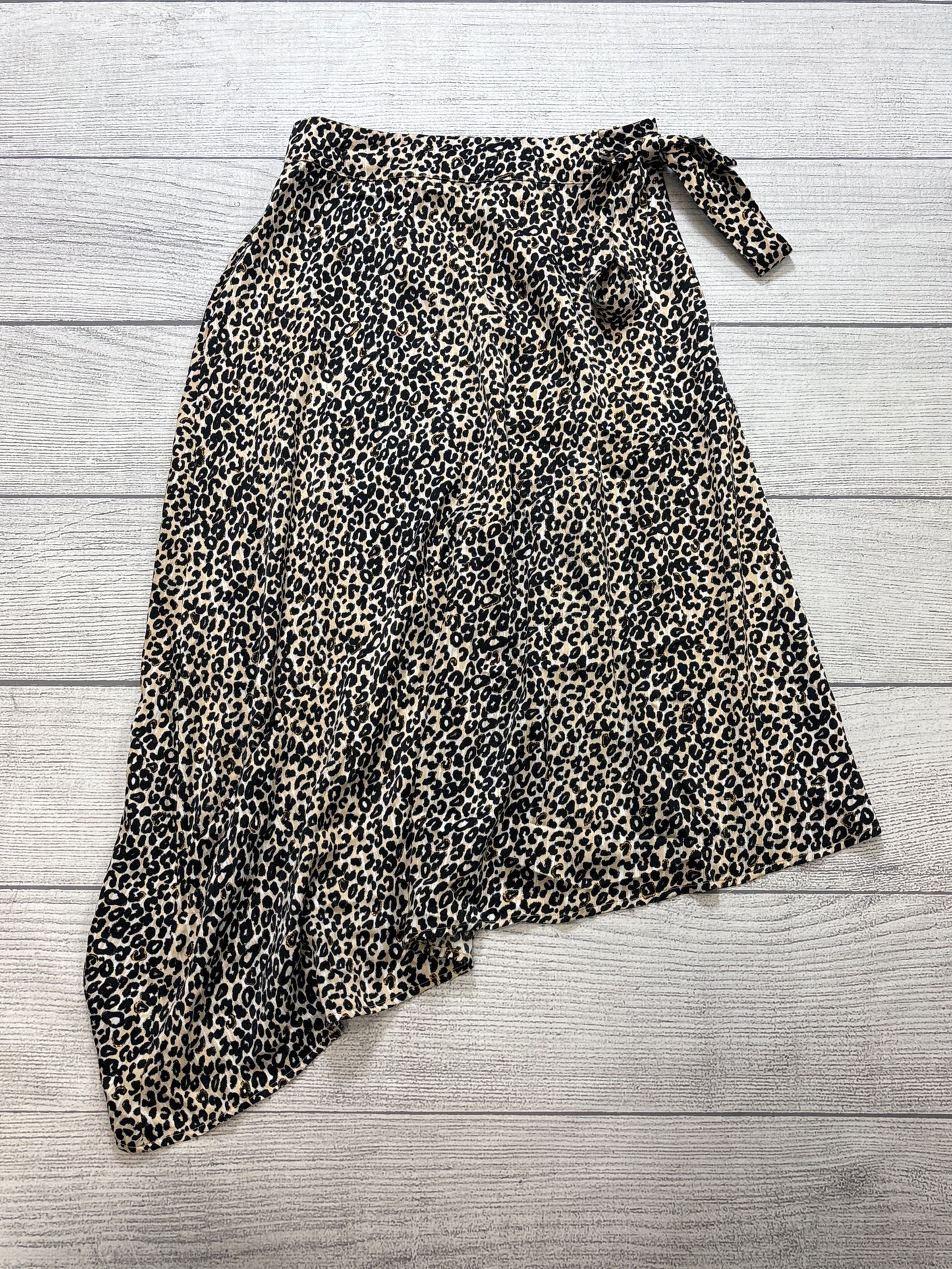 Skirt Midi By Nine West Apparel In Animal Print, Size: 6