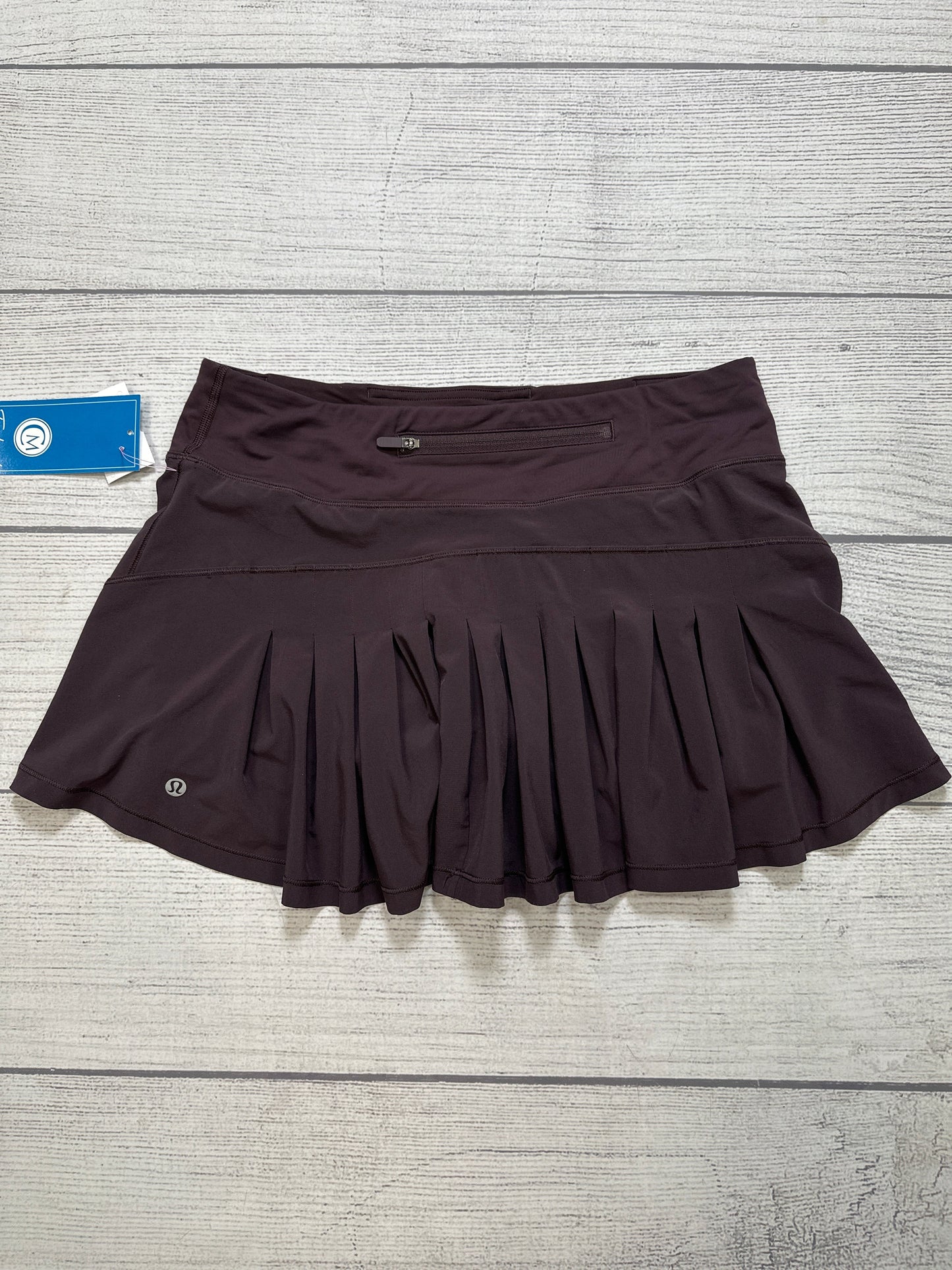 Athletic Skort By Lululemon In Brown, Size: 6