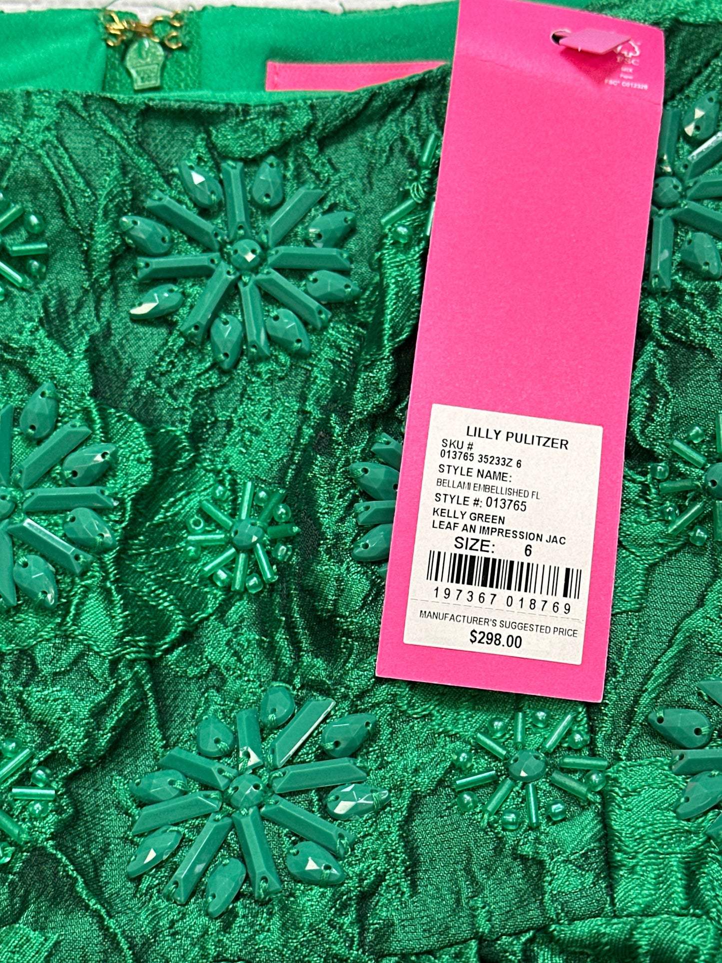 Dress Designer By Lilly Pulitzer In Green, Size: 6