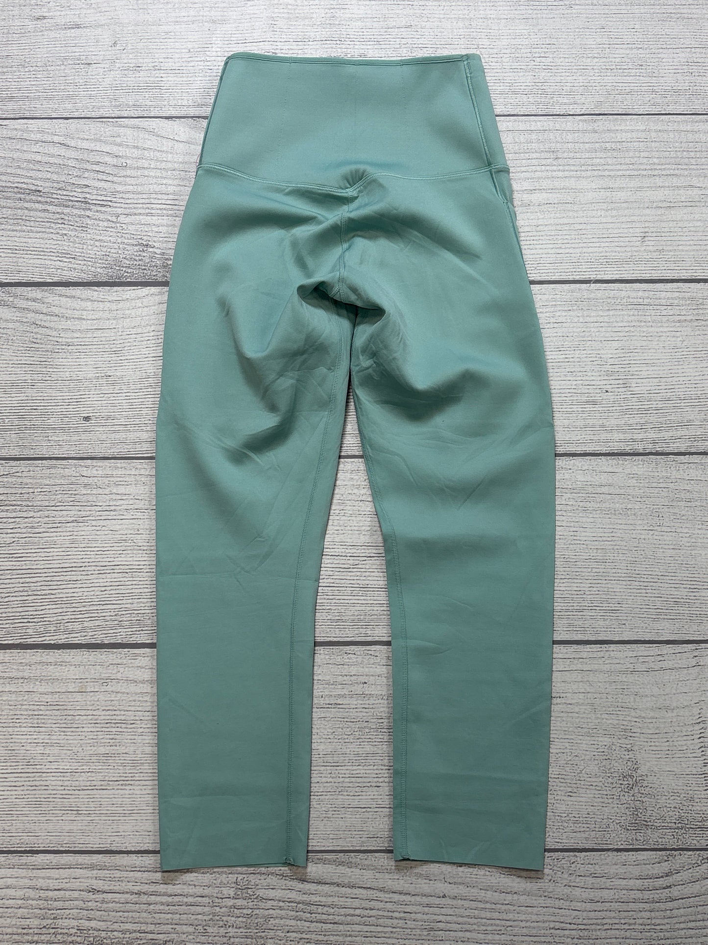 Athletic Leggings By Nike Apparel In Green, Size: Xs