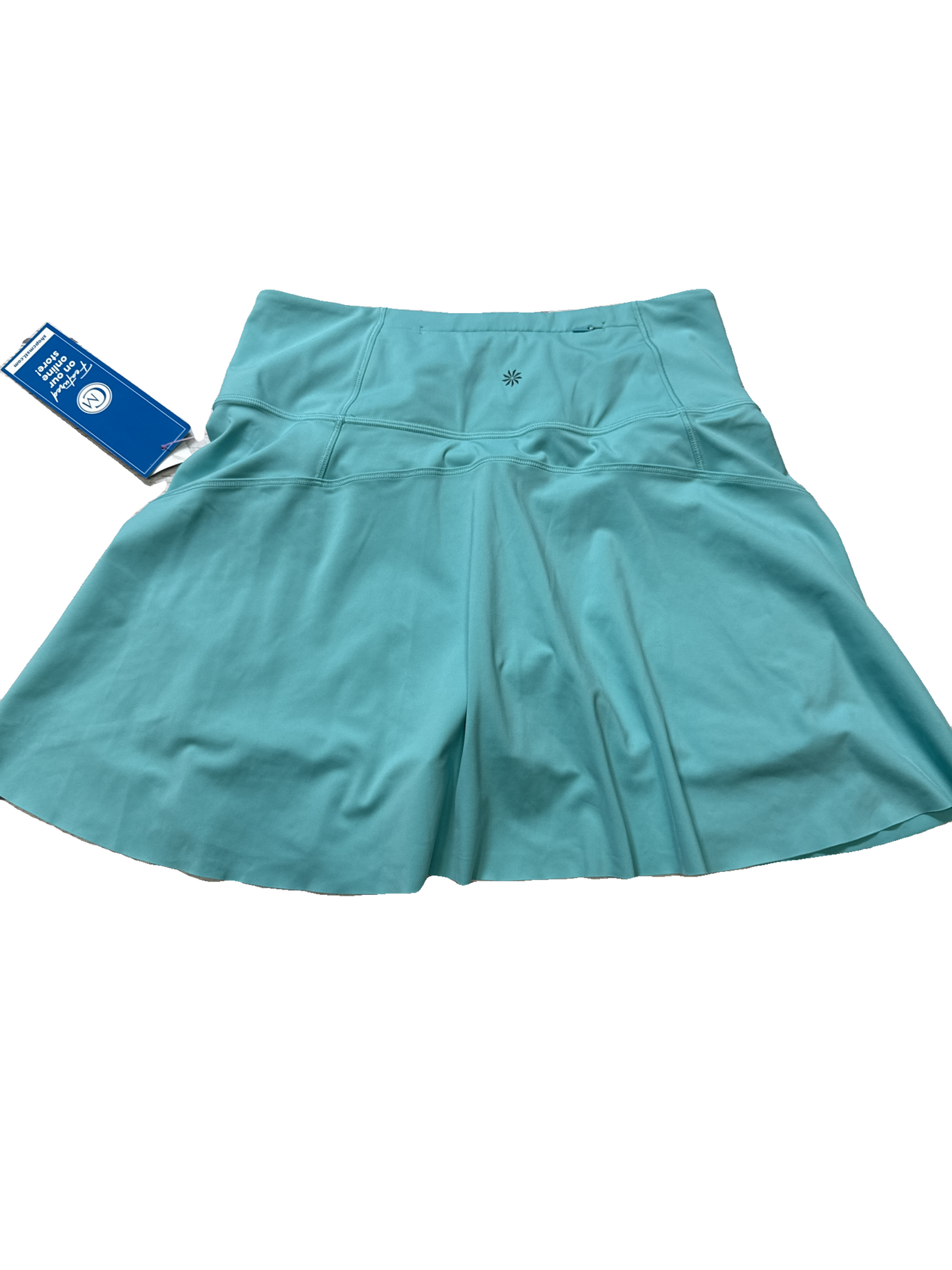 Athletic Skort By Athleta In Teal, Size: S