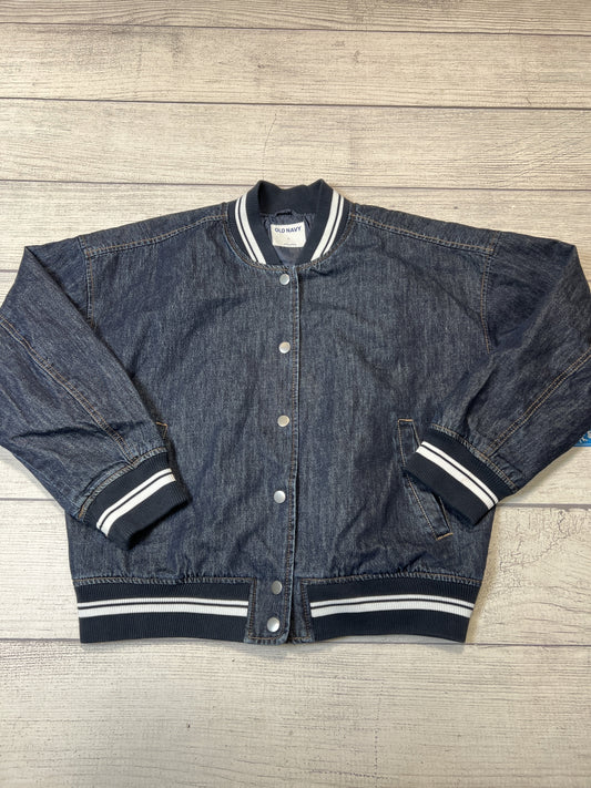 New! Jacket Denim By Old Navy  Size: L