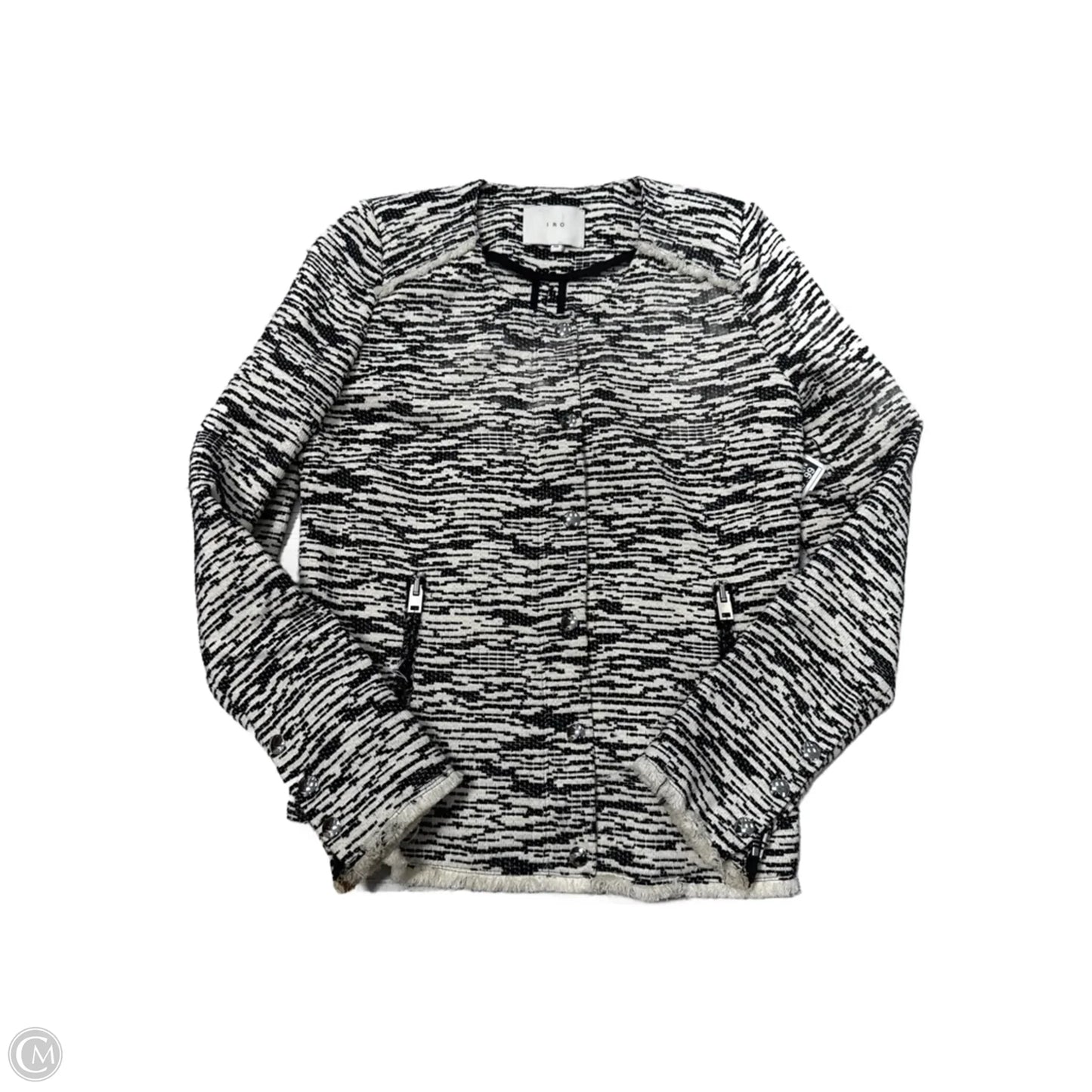 Blazer By Iro In Black & White, Size: S