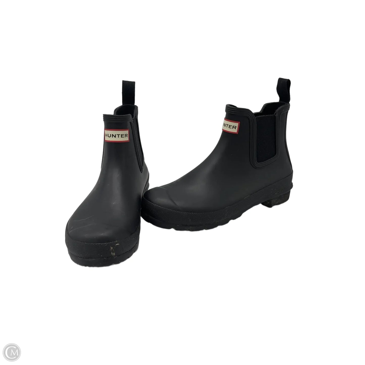 Boots Rain By Hunter In Black, Size: 8