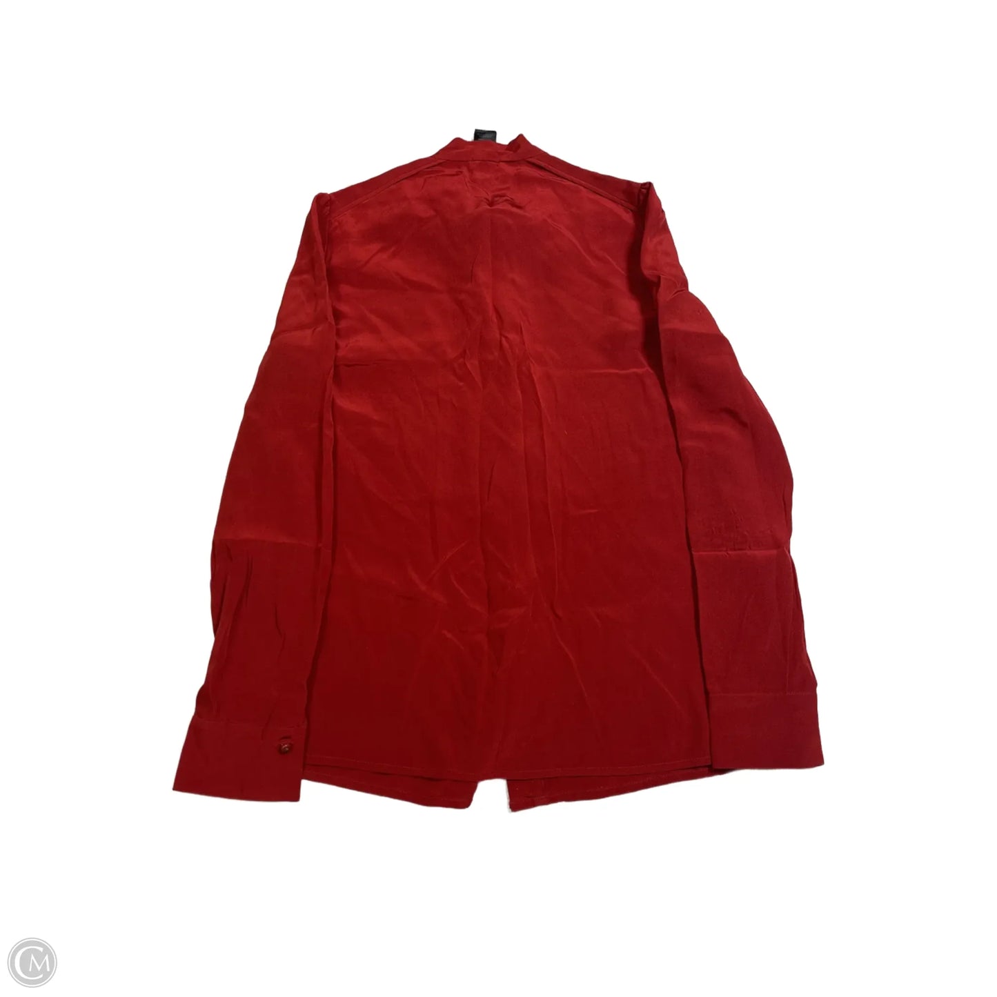 Top Long Sleeve Designer By Marc Jacobs In Red, Size: S