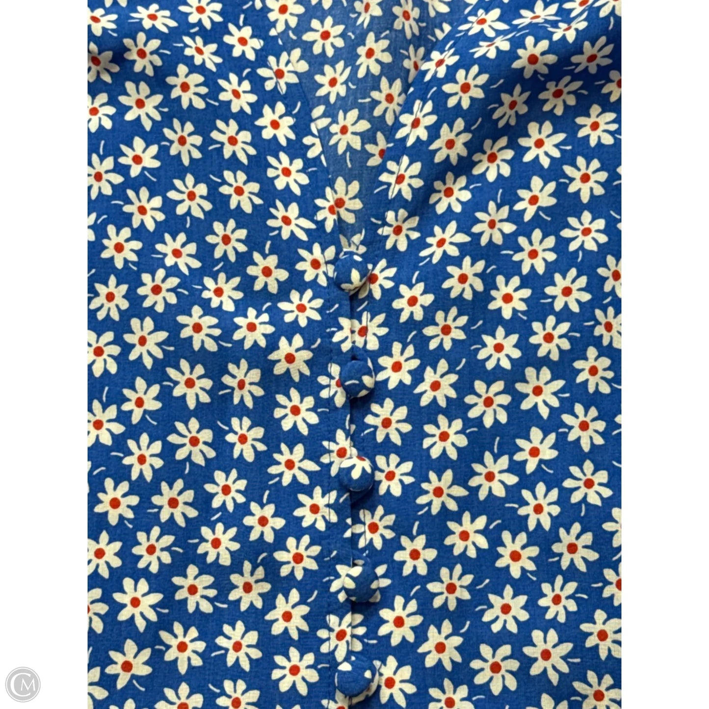 Top Sleeveless By Madewell In Floral Print, Size: Xs