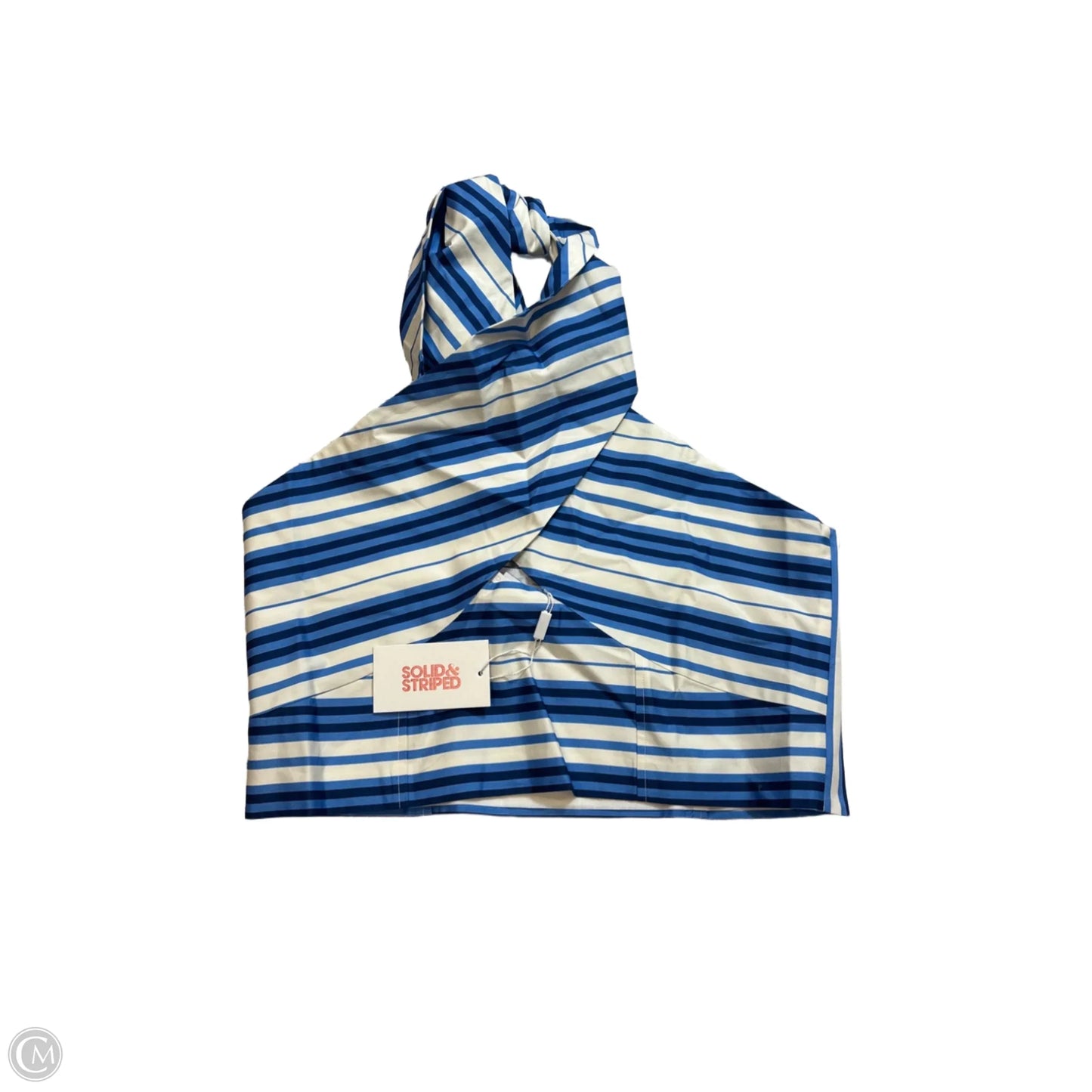 Top Sleeveless By Solid & Striped In Blue, Size: L