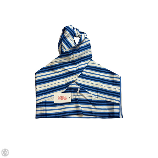 Top Sleeveless By Solid & Striped In Blue, Size: L