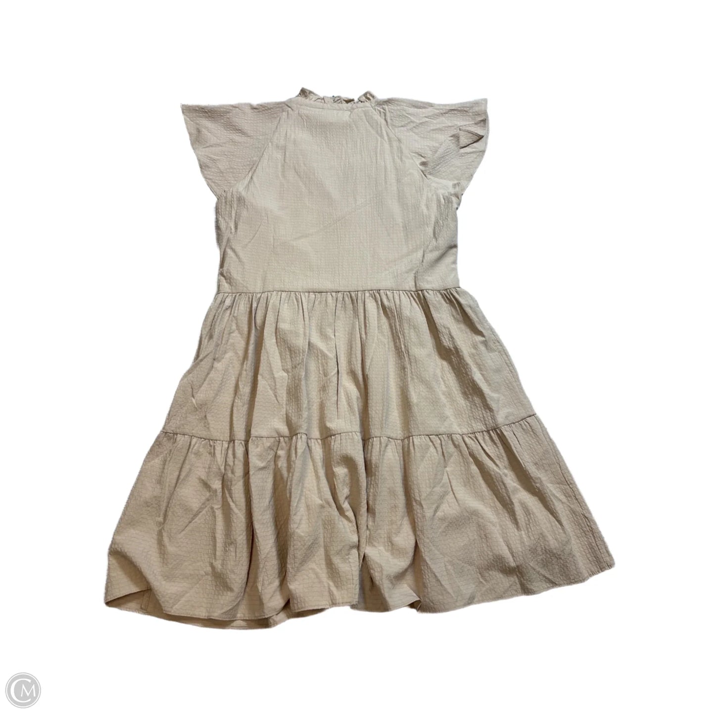 Dress Casual Short By Alex Marie In Tan, Size: L