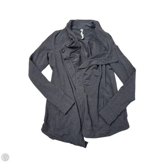 Cardigan By Lululemon In Grey, Size: 4