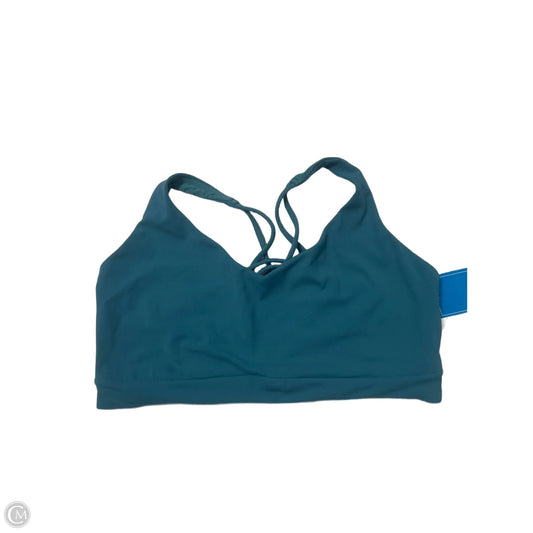 Athletic Bra By Athleta In Blue, Size: Xl
