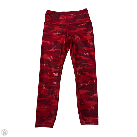 Athletic Leggings By Athleta In Red, Size: S