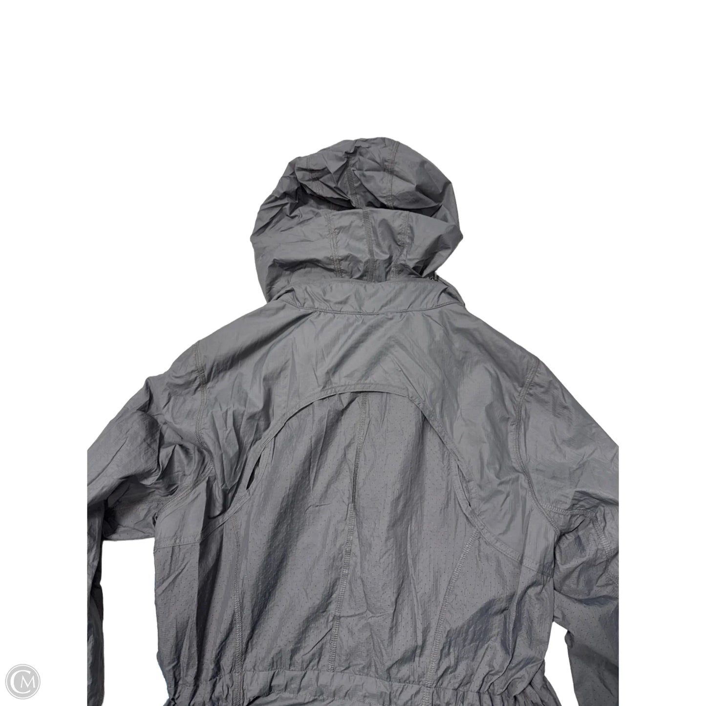 Athletic Jacket By Athleta In Grey, Size: M