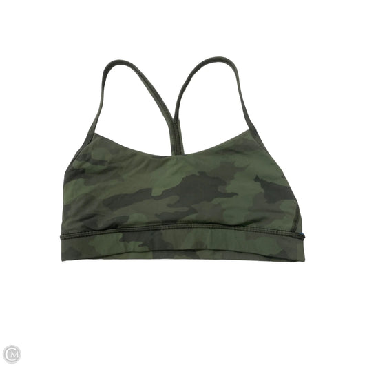 Athletic Bra By Lululemon In Green, Size: 6