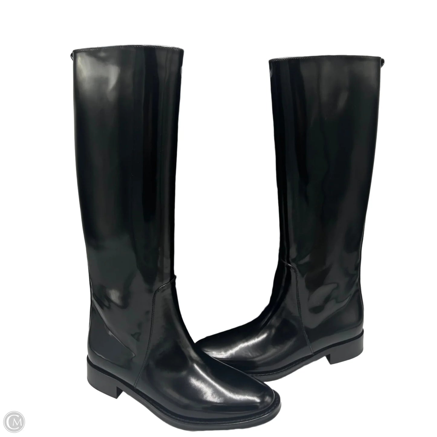 Yves Saint Laurent YSL Hunt Designer Luxury Riding Boots, Size: 8 (38)