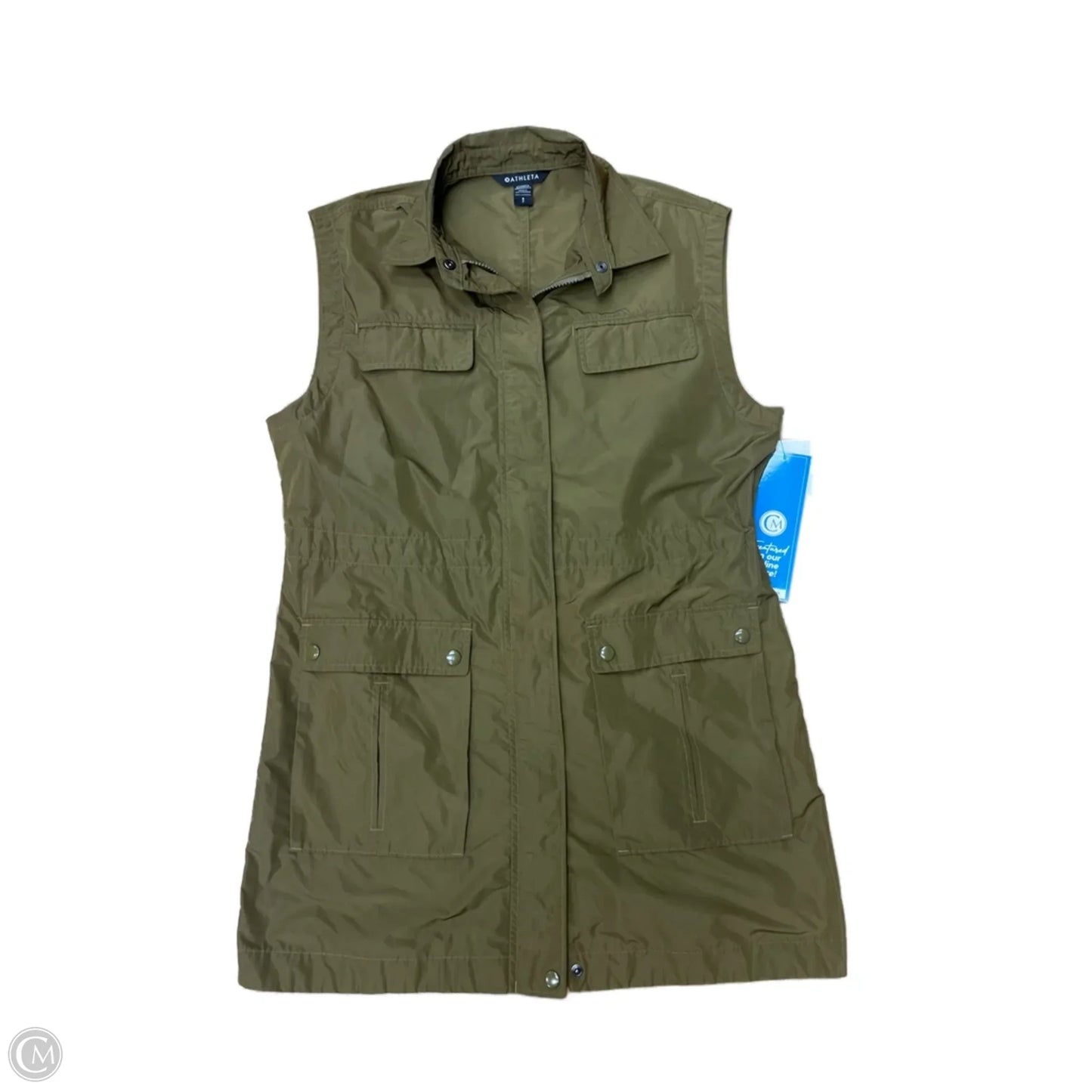 Athletic Dress By Athleta In Green, Size: S