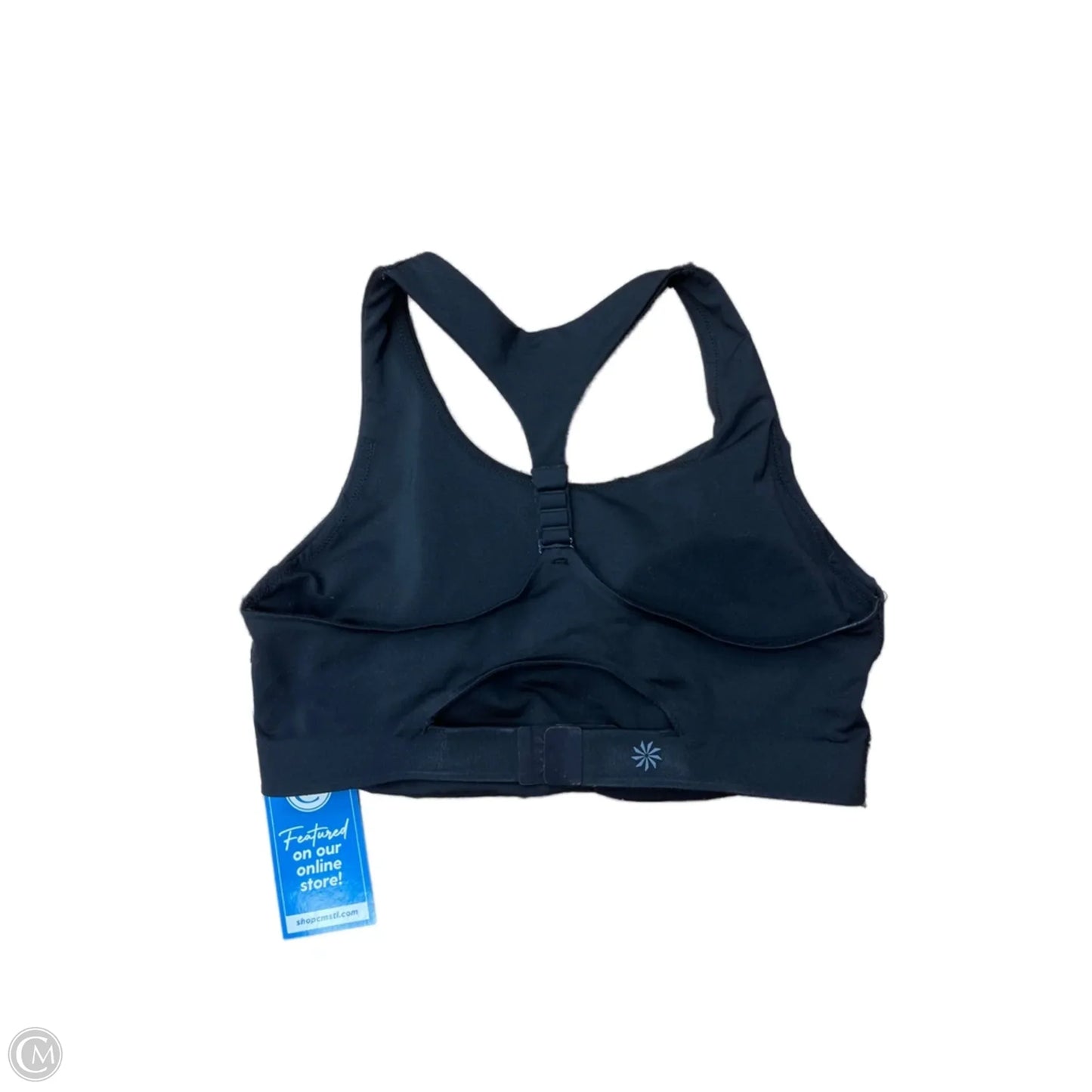 Athletic Bra By Athleta In Black, Size: S