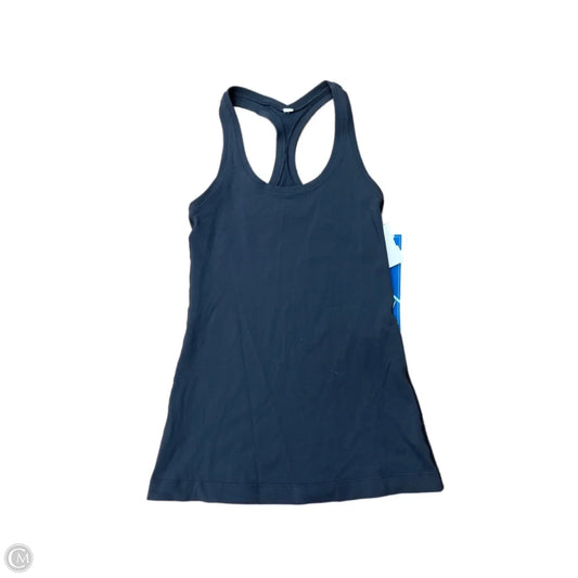 Athletic Tank Top By Lululemon In Grey, Size: Xs