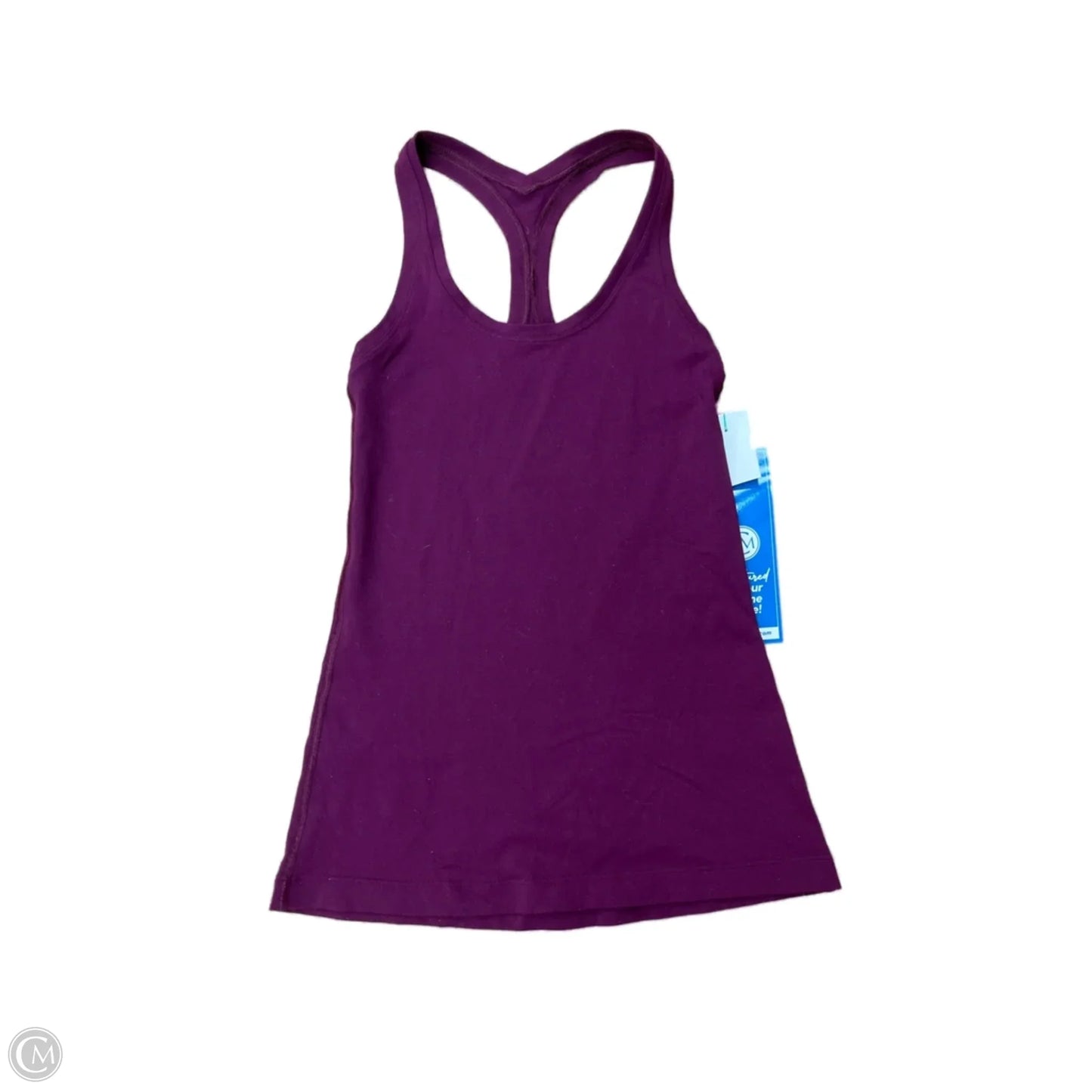Athletic Tank Top By Lululemon In Purple, Size: Xs