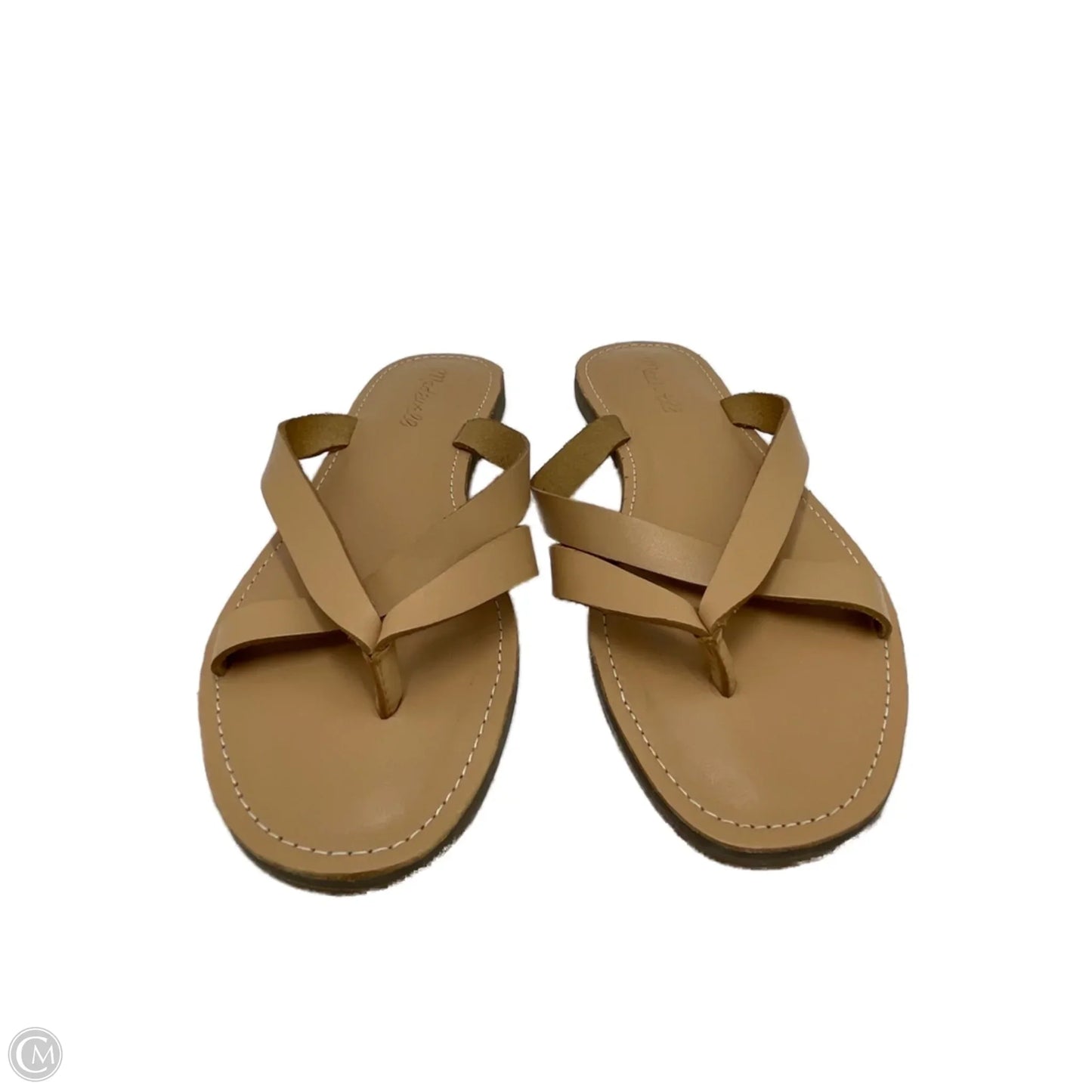 Sandals Flats By Madewell In Tan, Size: 8.5