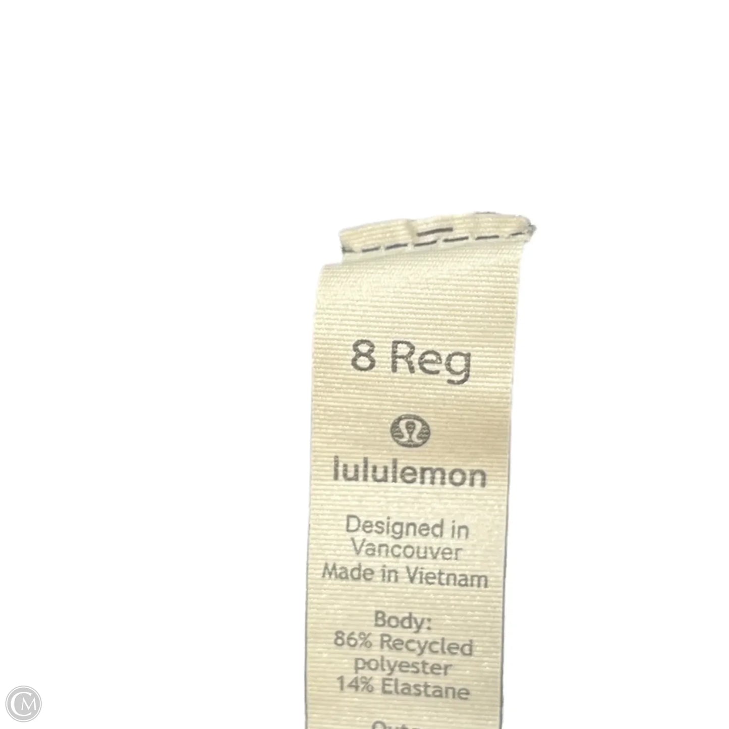 Athletic Shorts By Lululemon In Camouflage Print, Size: 8