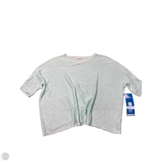 Top Short Sleeve By Eileen Fisher In Green, Size: Xs