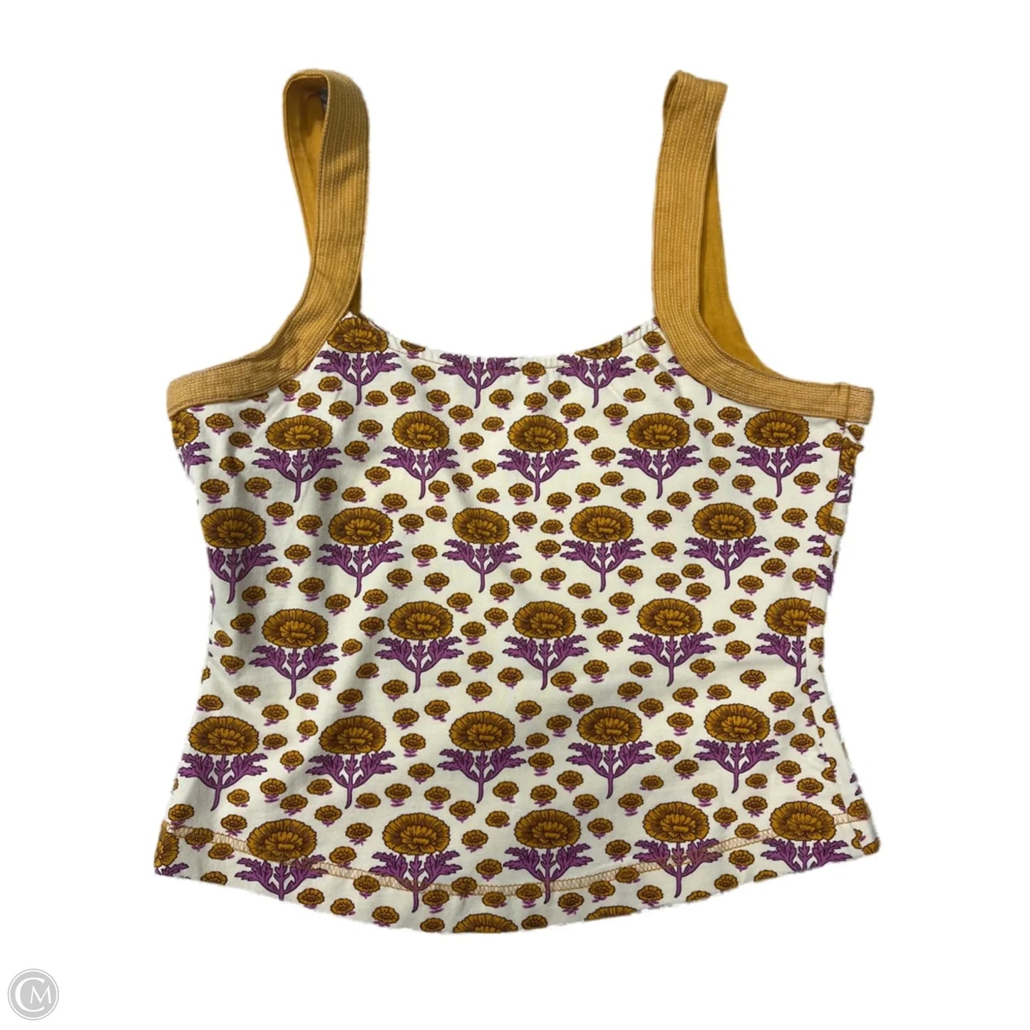 Top Sleeveless By Maeve In Multi-colored, Size: M