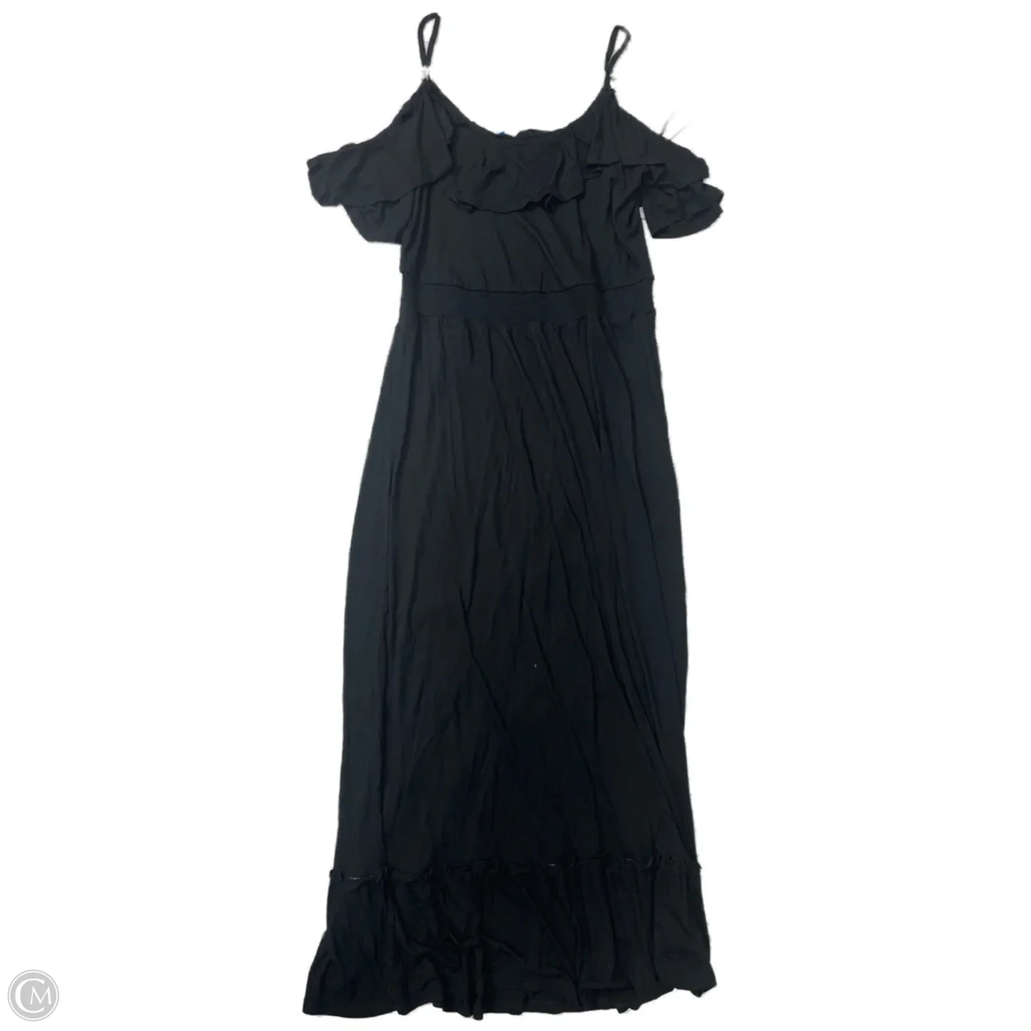 Dress Casual Maxi By Michael By Michael Kors In Black, Size: Xl