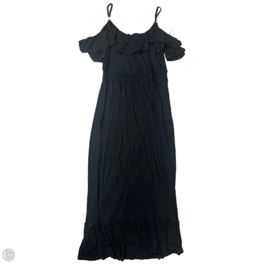 Dress Casual Maxi By Michael By Michael Kors In Black, Size: Xl