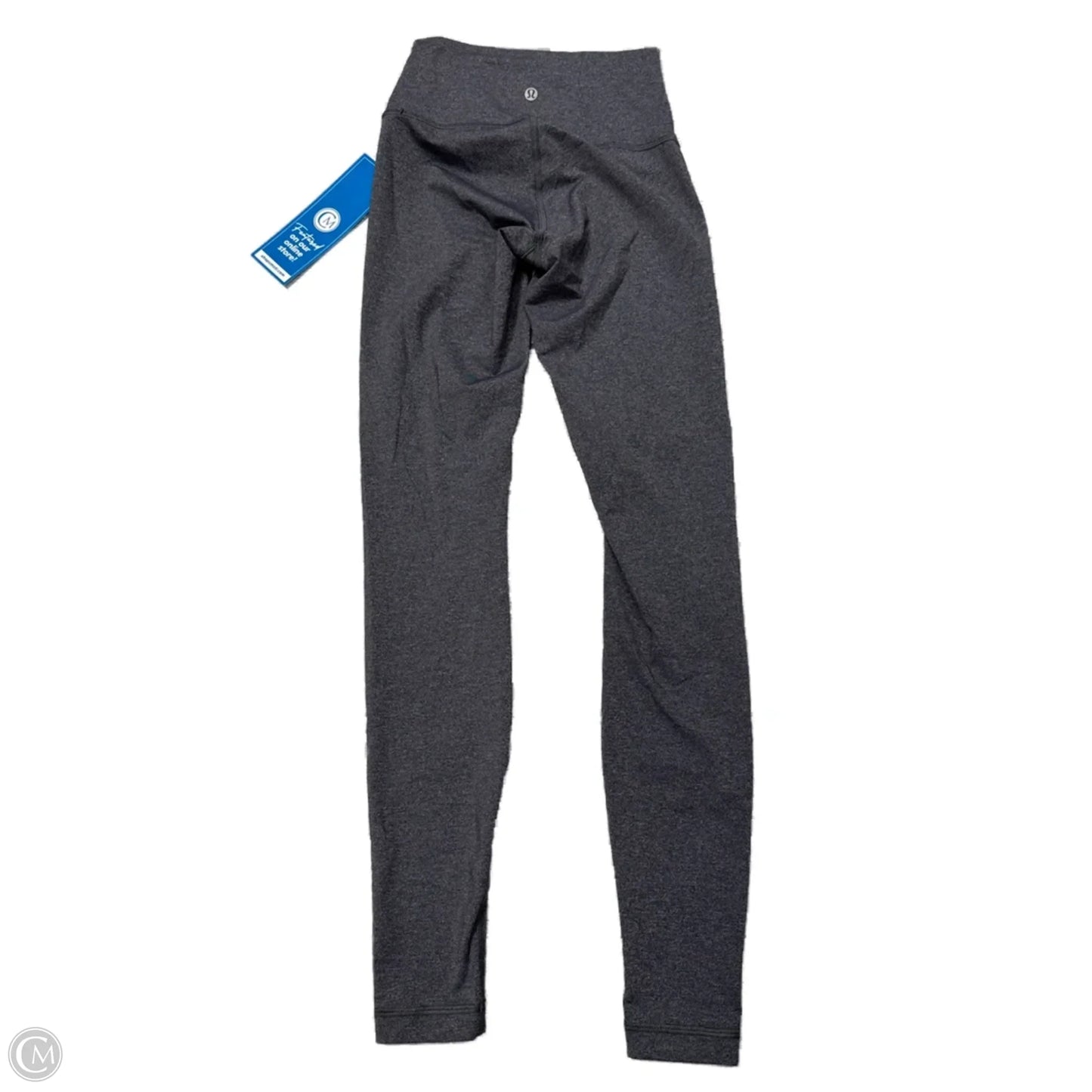 Athletic Leggings By Lululemon In Grey, Size: 4