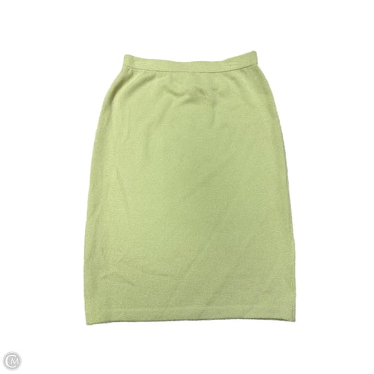 Skirt Luxury Designer By St John Collection In Green, Size: 6